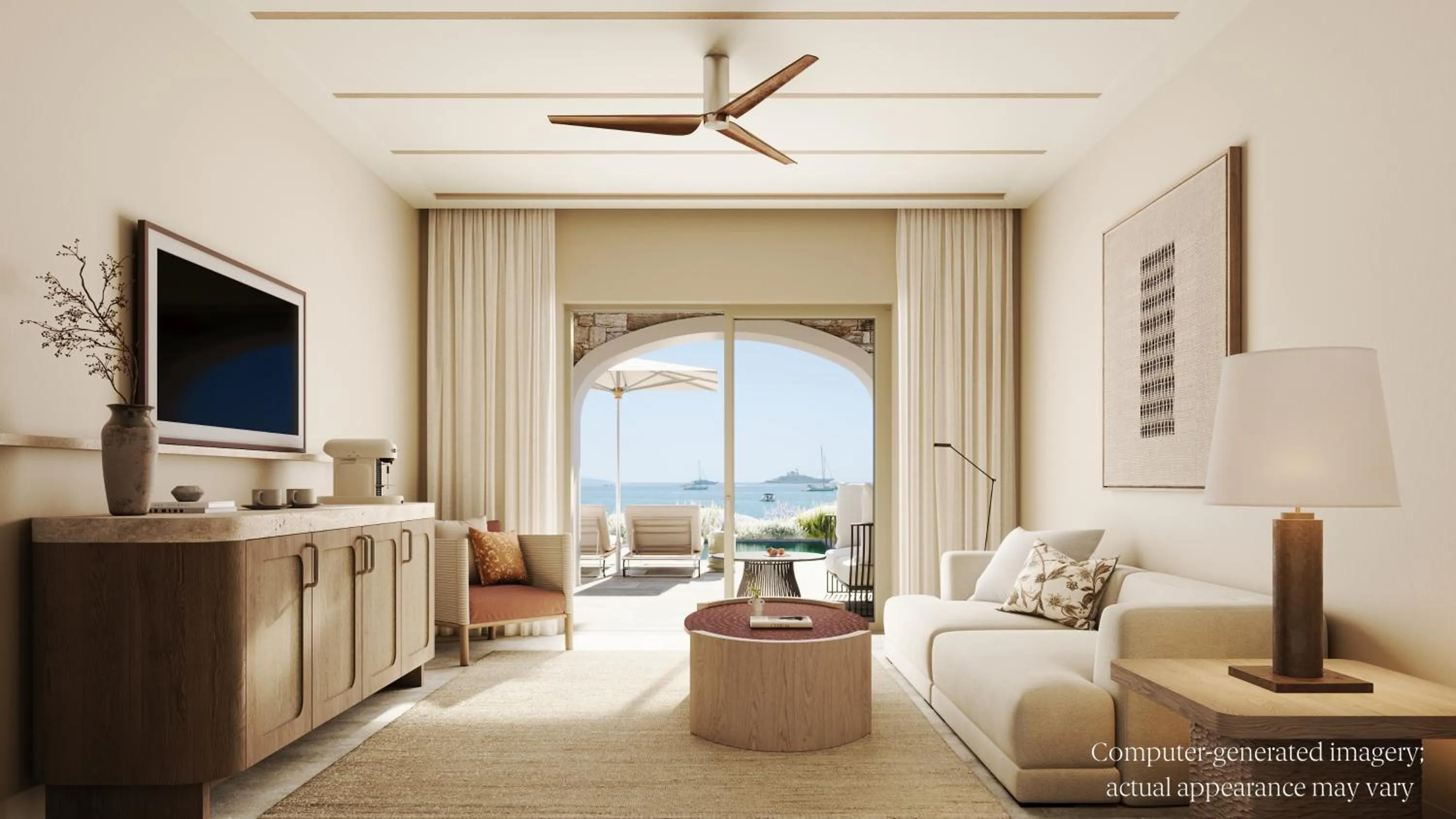 Bedroom in Parga Beach Resort