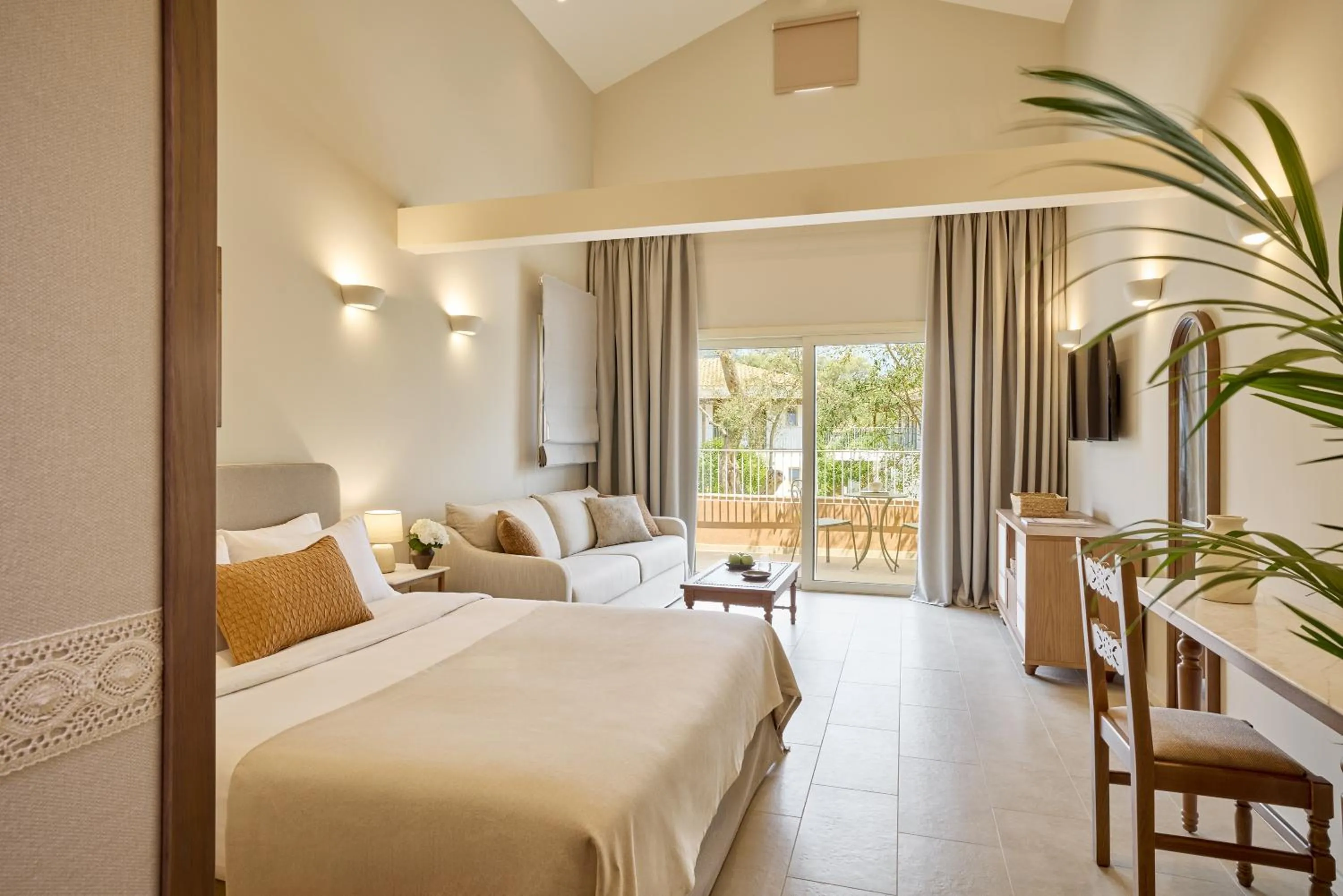 Photo of the whole room, Bed in Parga Beach Resort