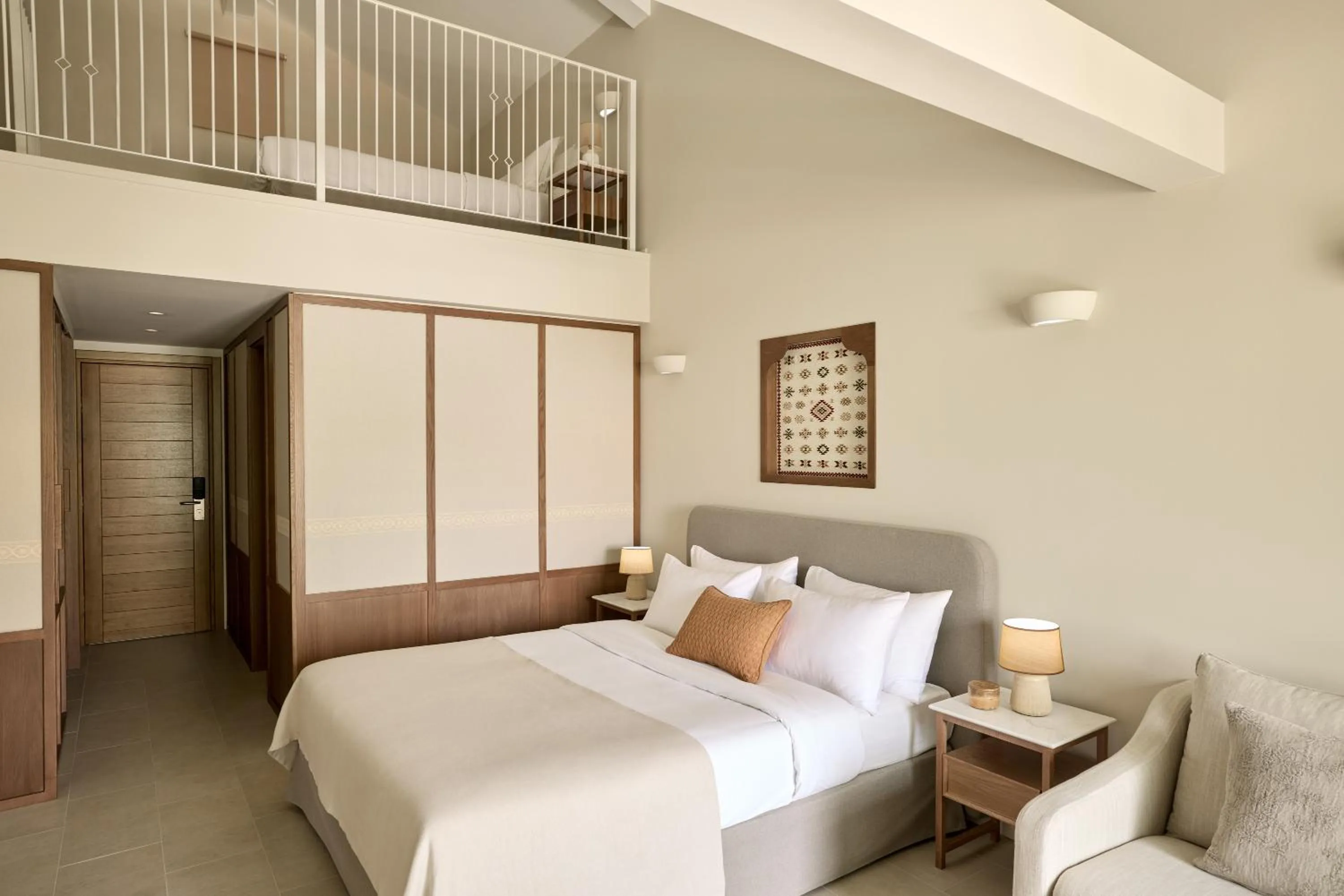 Bedroom, Bed in Parga Beach Resort