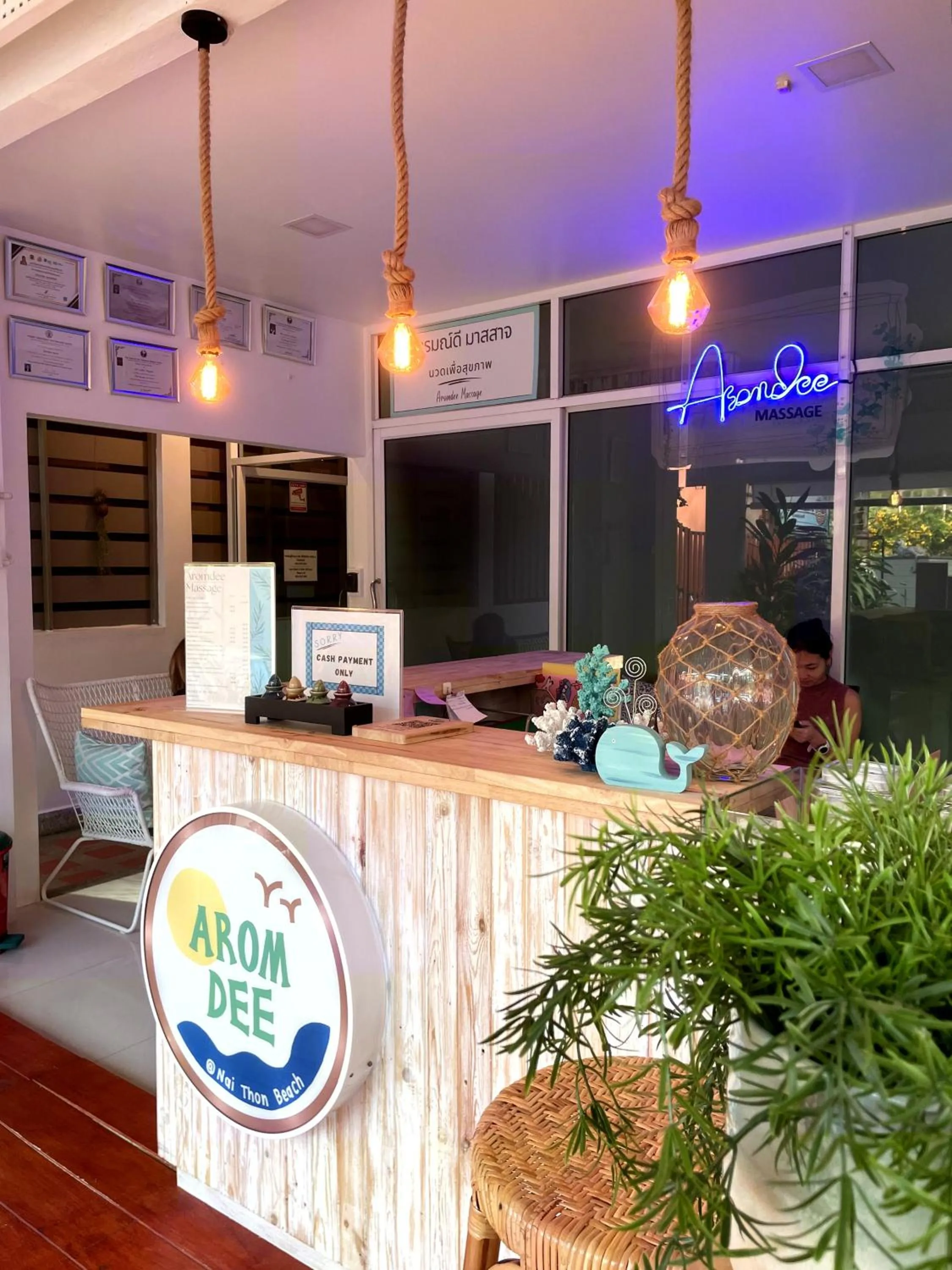 Lobby or reception in Aromdee at Naithon Beach