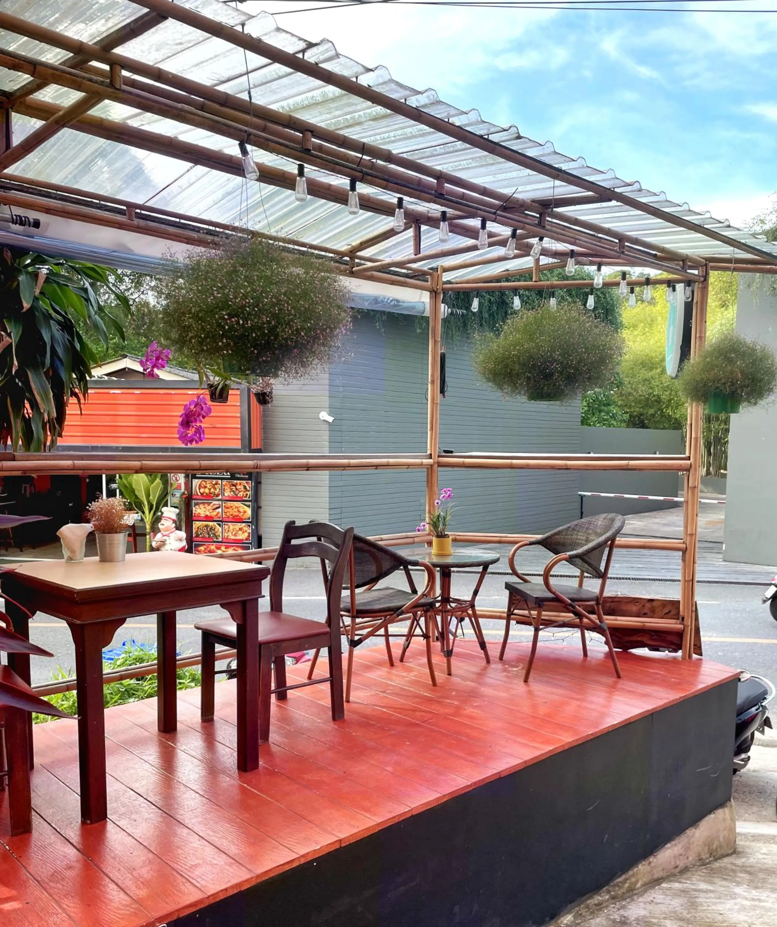 Seating area in Aromdee at Naithon Beach