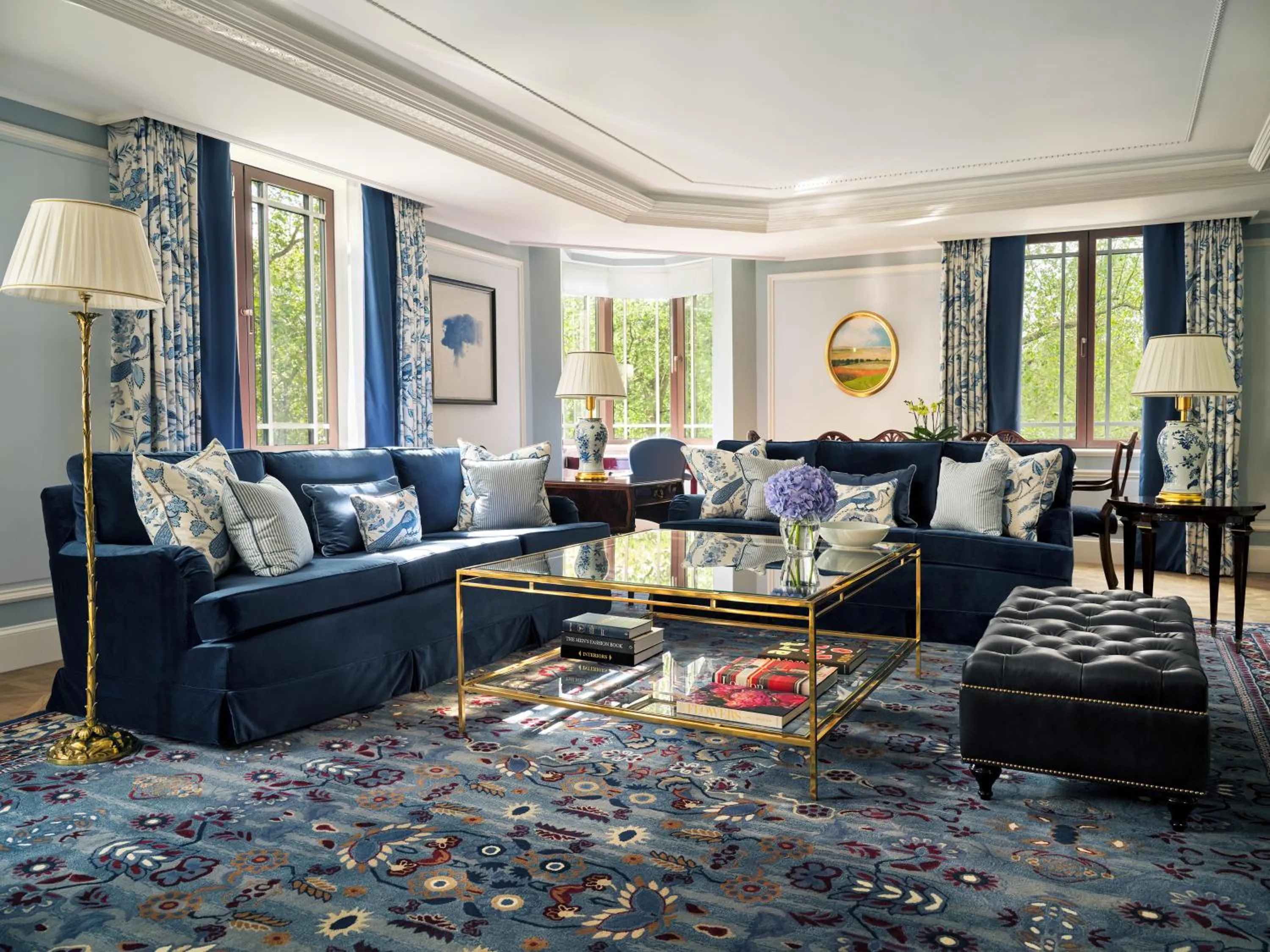 Living room in The Dorchester - Dorchester Collection