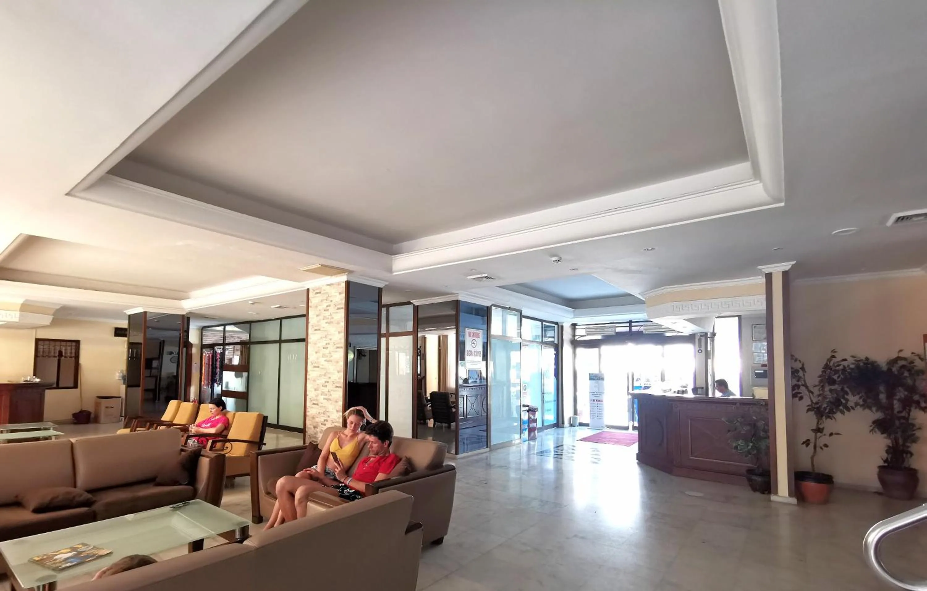 Lobby or reception in Intermar Hotel