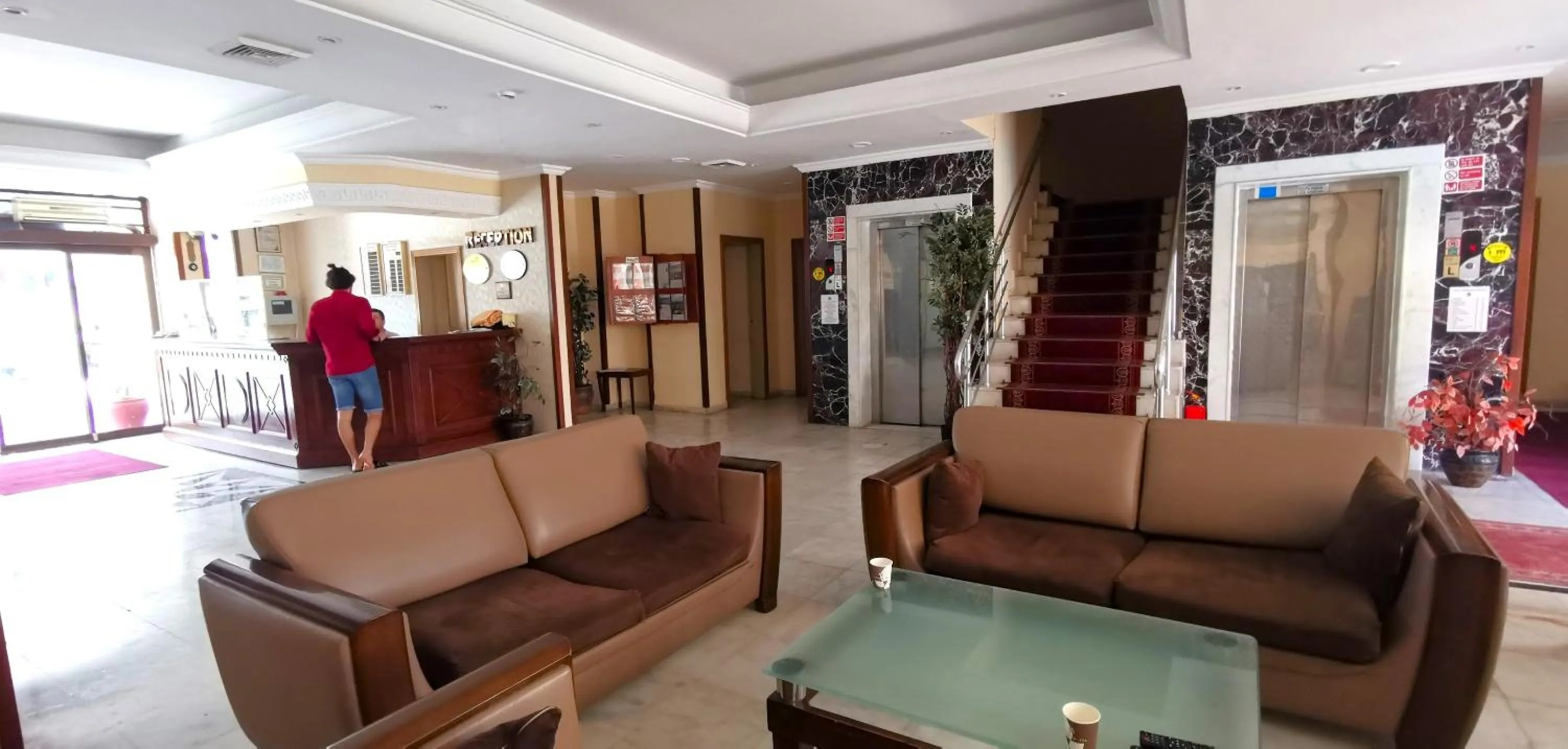 Lobby or reception in Intermar Hotel