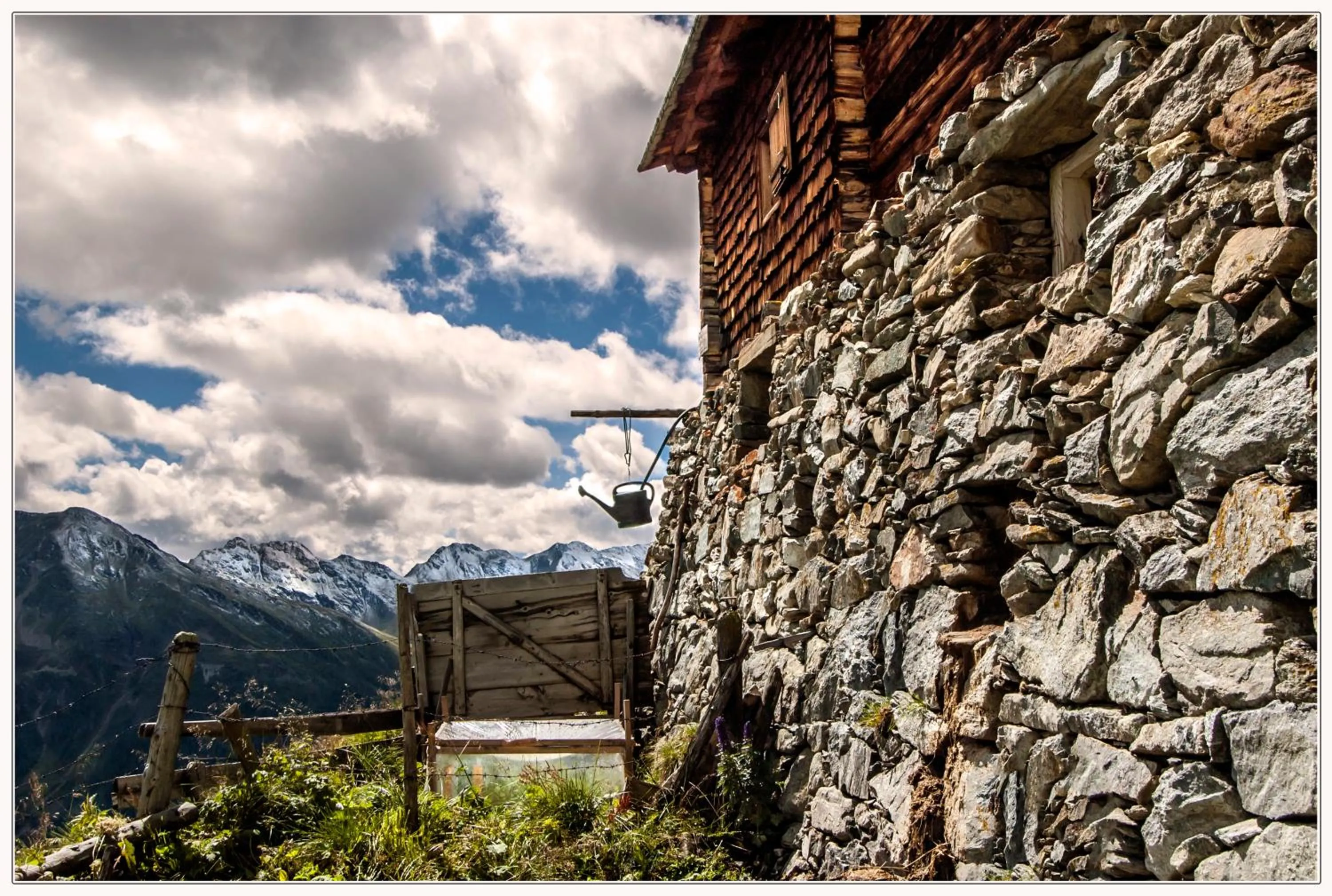 Natural landscape in Haus Veidlis, Familie Obkircher