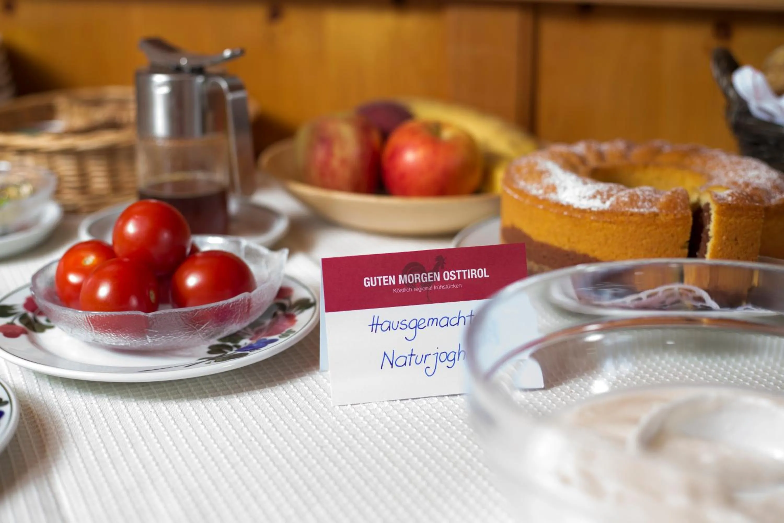 Breakfast in Haus Veidlis, Familie Obkircher