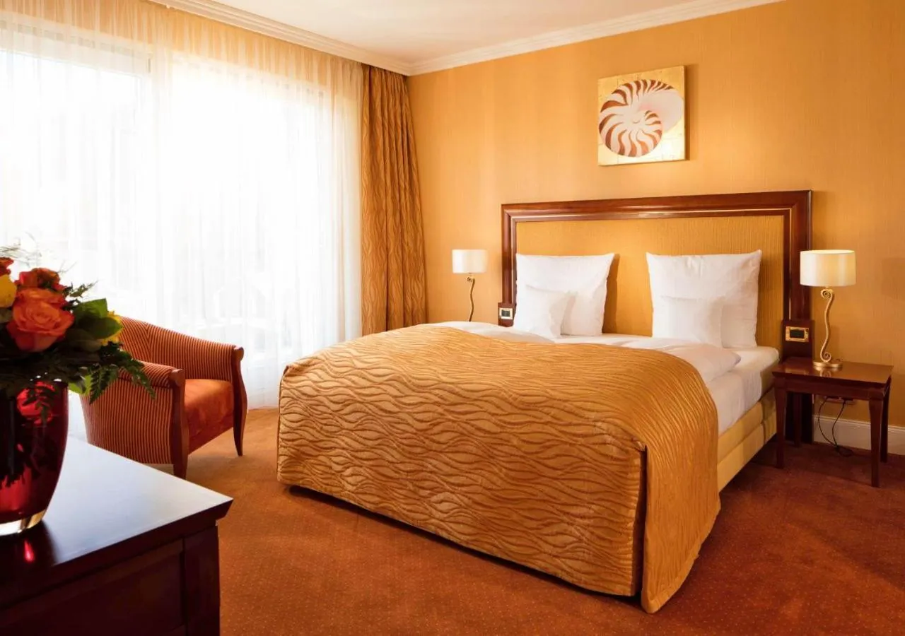 Bedroom, Bed in Hotel Gran BelVeder & Ostsee Therme Resort & Spa