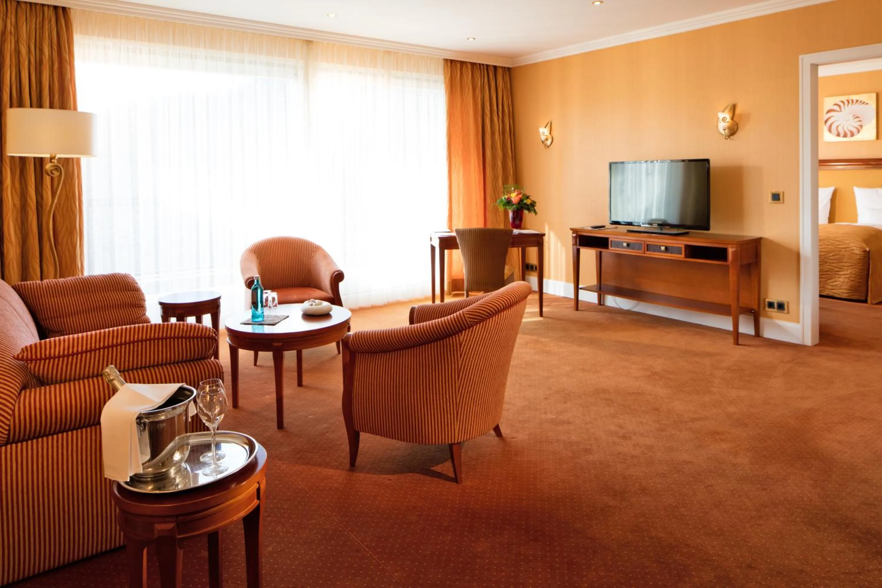 Living room in Hotel Gran BelVeder & Ostsee Therme Resort & Spa