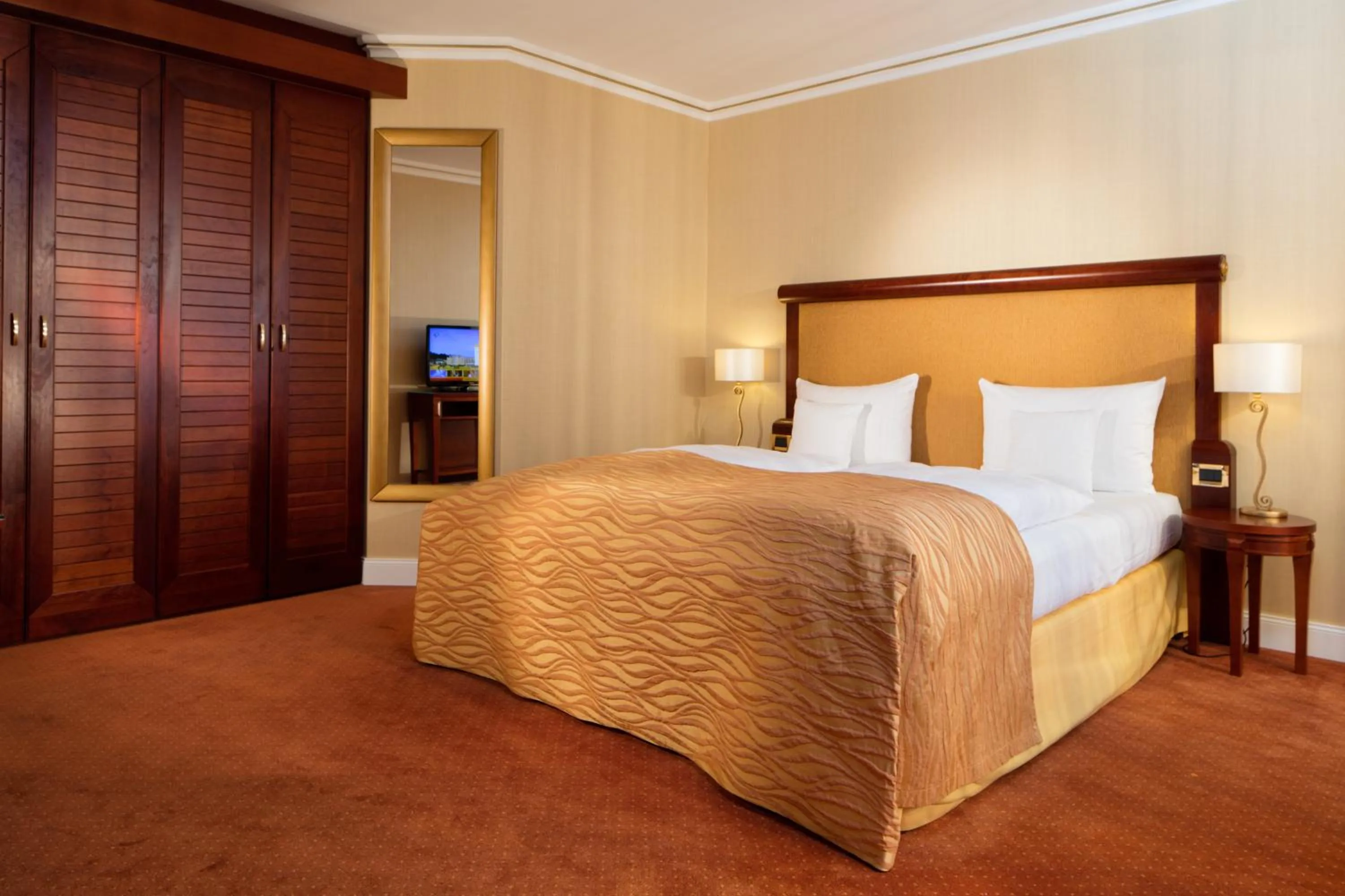 Bedroom, Bed in Hotel Gran BelVeder & Ostsee Therme Resort & Spa