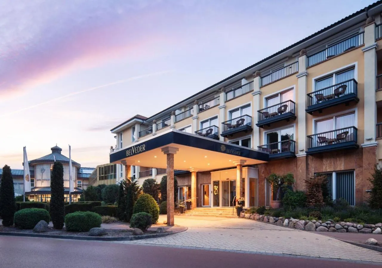 Property building in Hotel Gran BelVeder & Ostsee Therme Resort & Spa