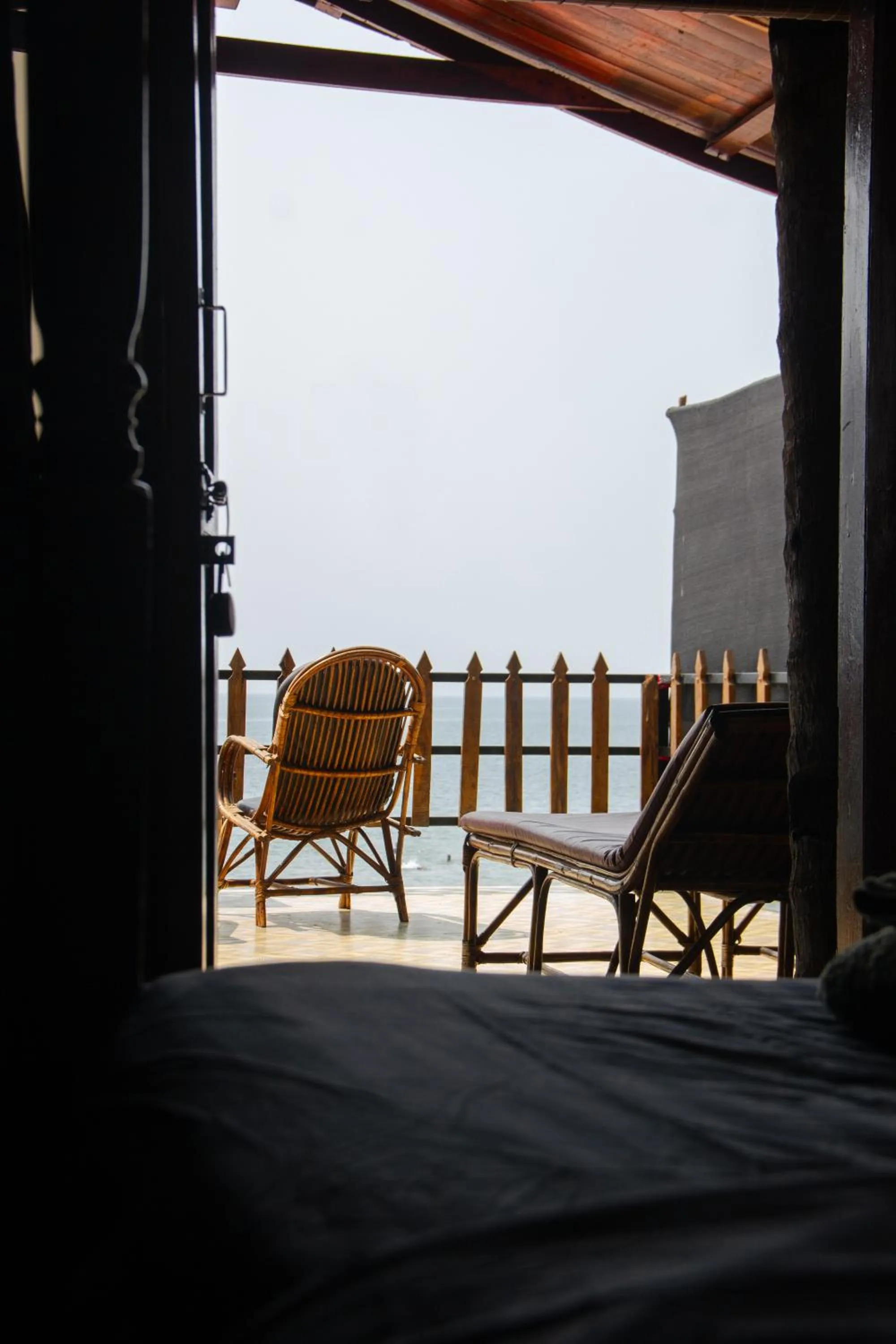 Patio in O3 Beach Resort