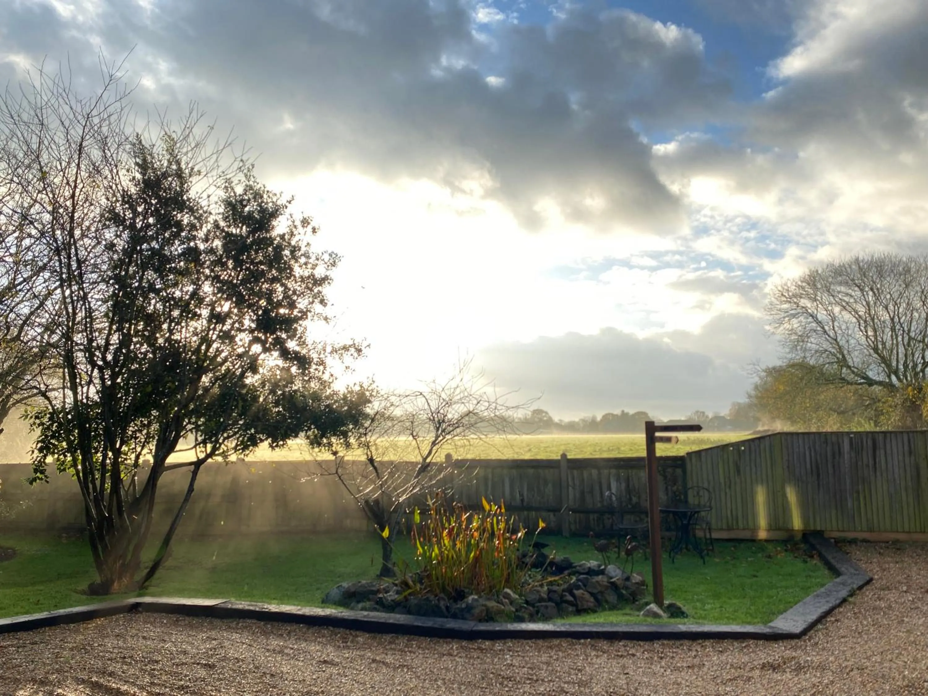 Garden view in Old Chapel Forge
