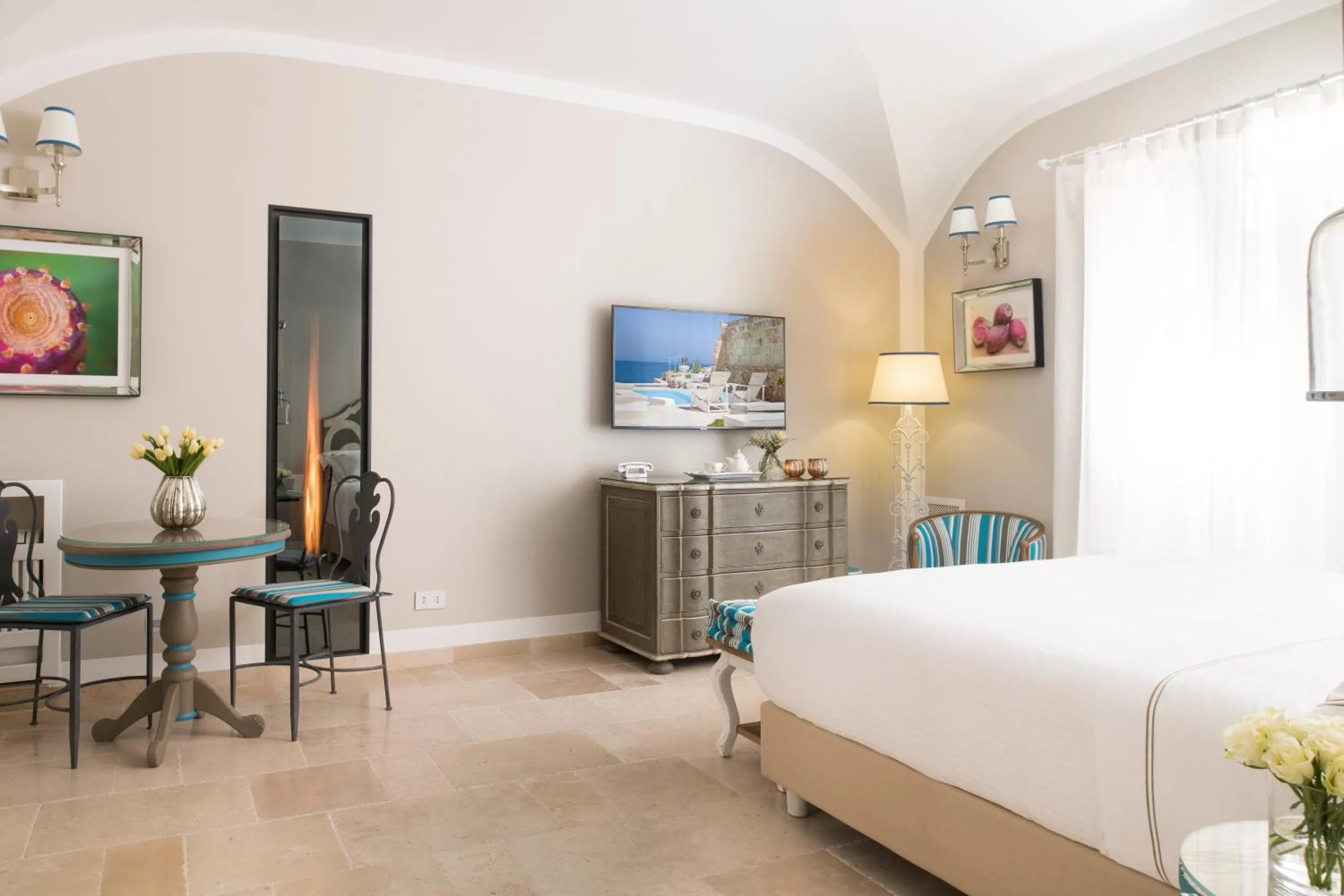 TV and multimedia, Bed in Hotel Don Ferrante