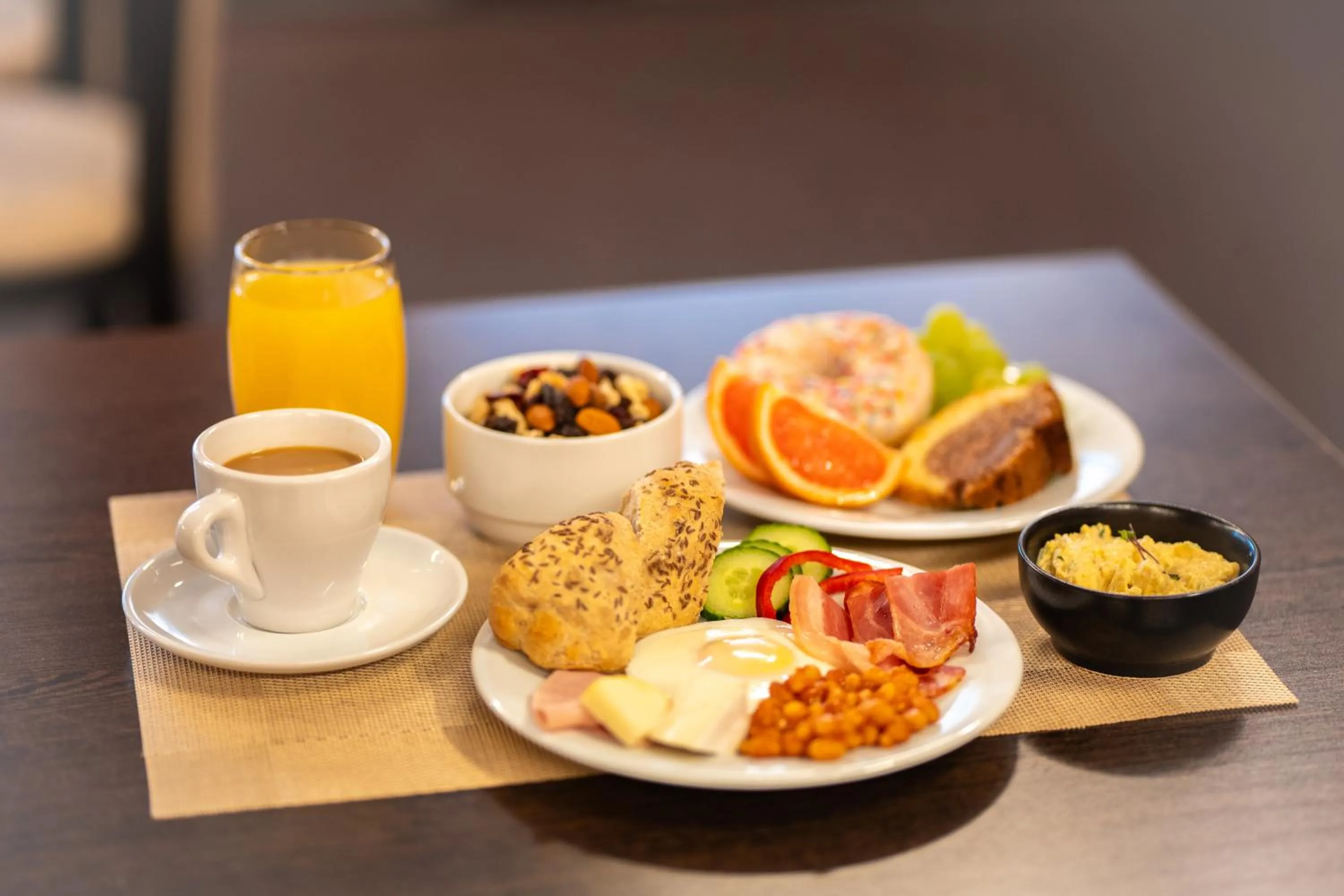 Buffet breakfast in Hotel Grand