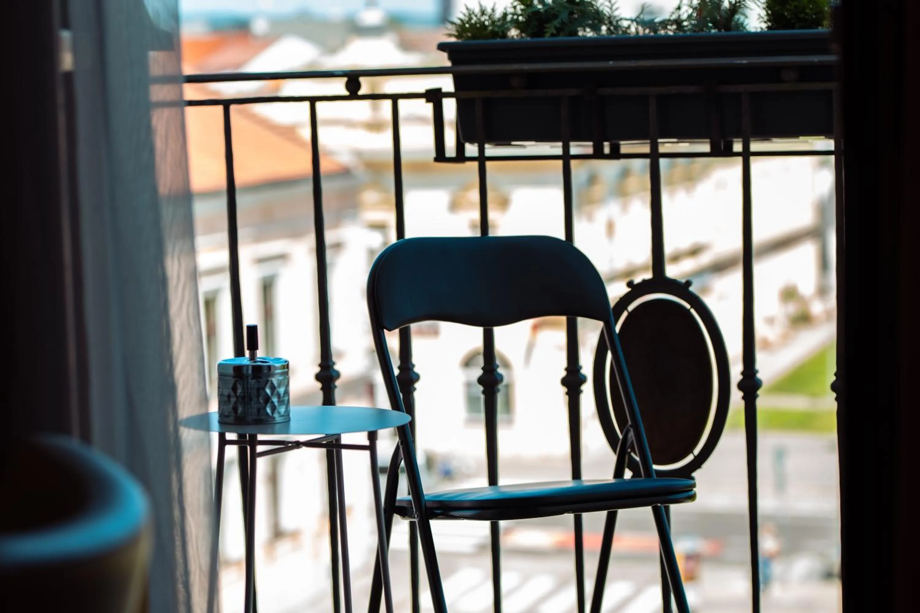 Balcony/Terrace in Hotel Grand