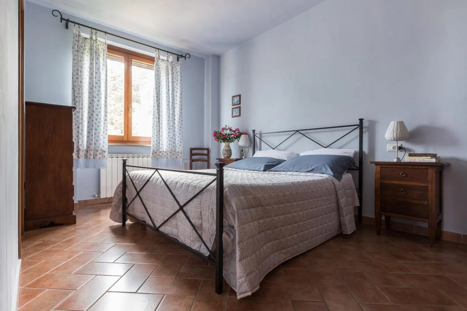 Bedroom, Bed in Country House Nonna Rana