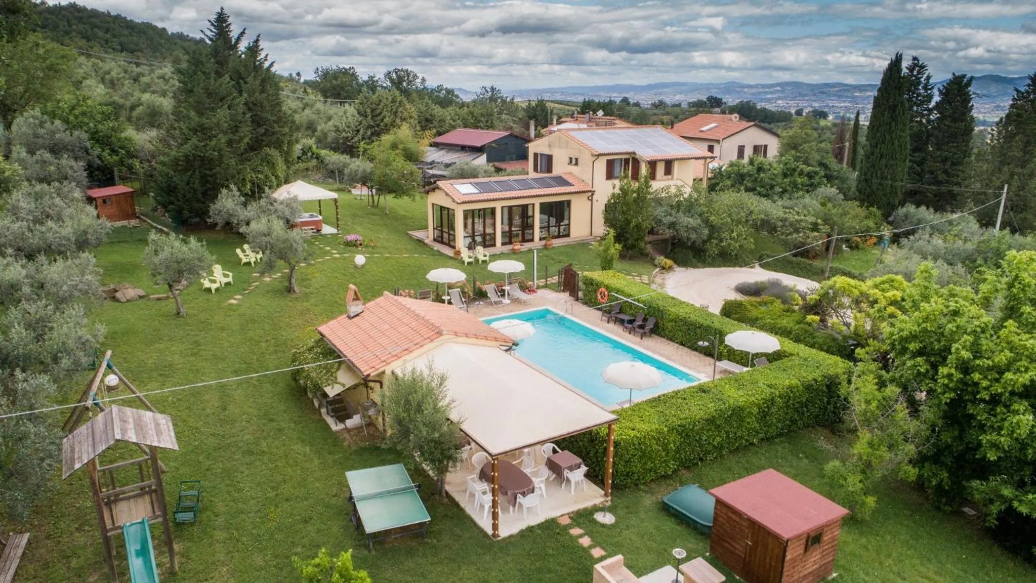 Patio in Country House Nonna Rana