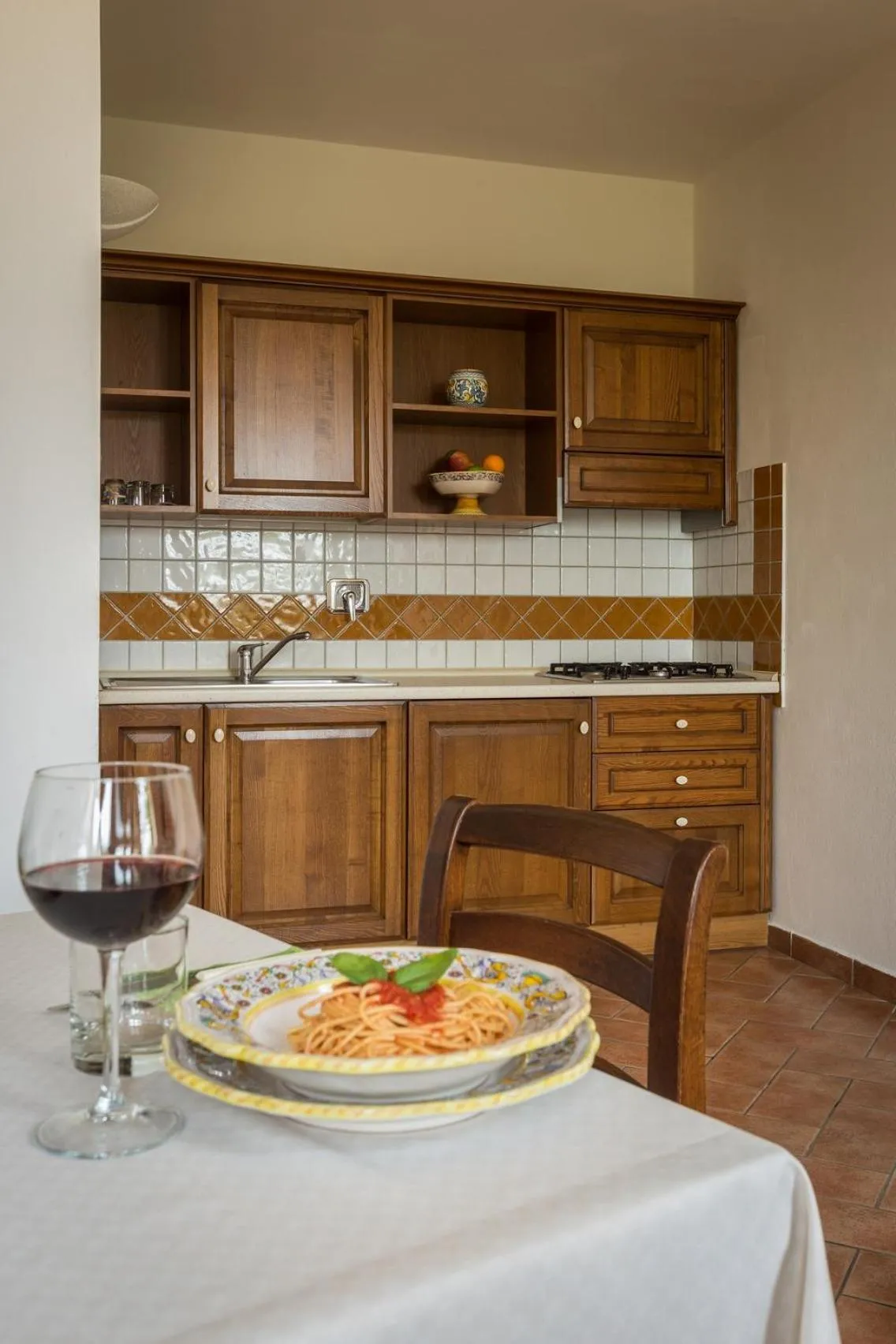Kitchen or kitchenette in Country House Nonna Rana