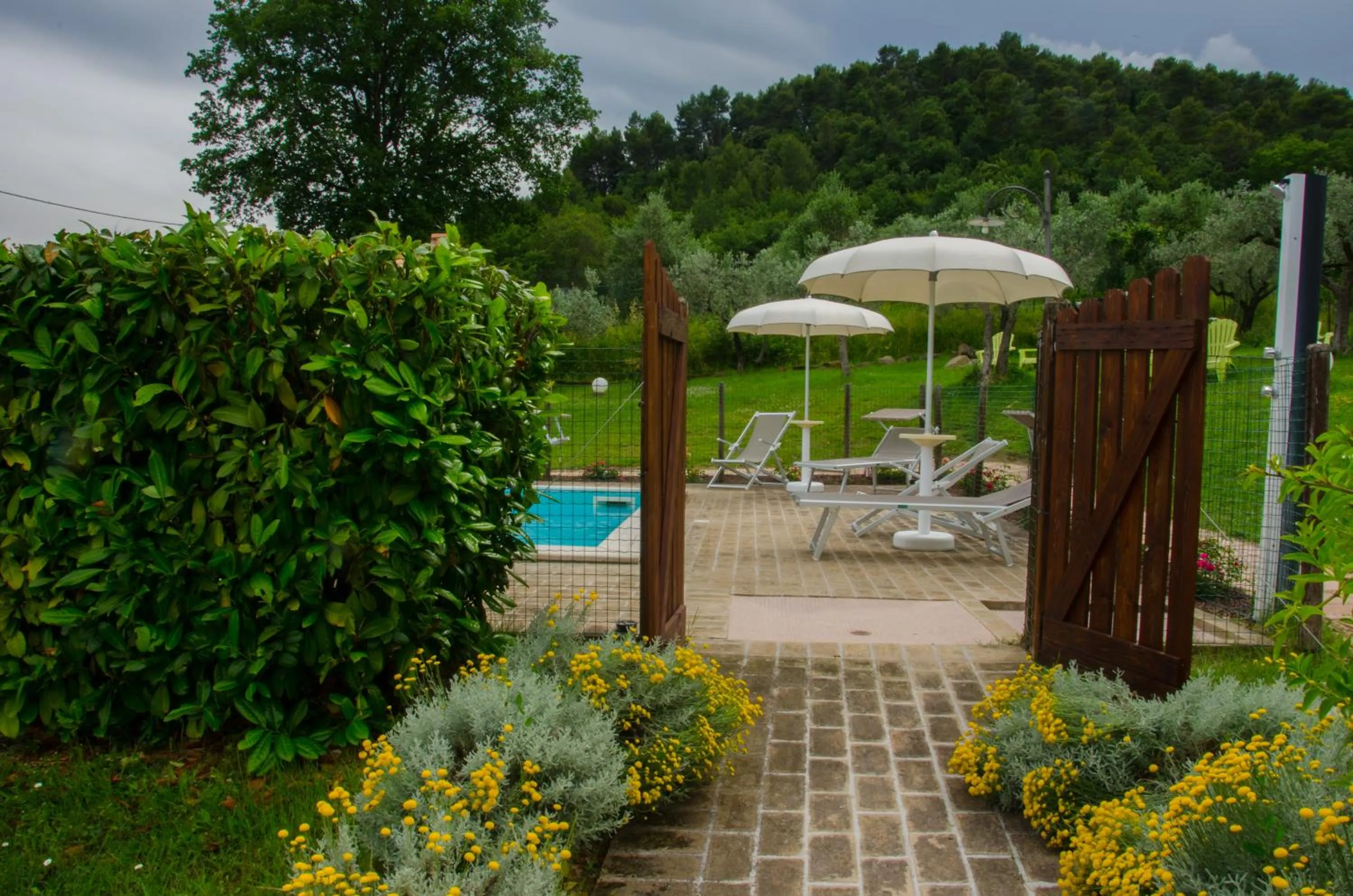 Swimming pool in Country House Nonna Rana