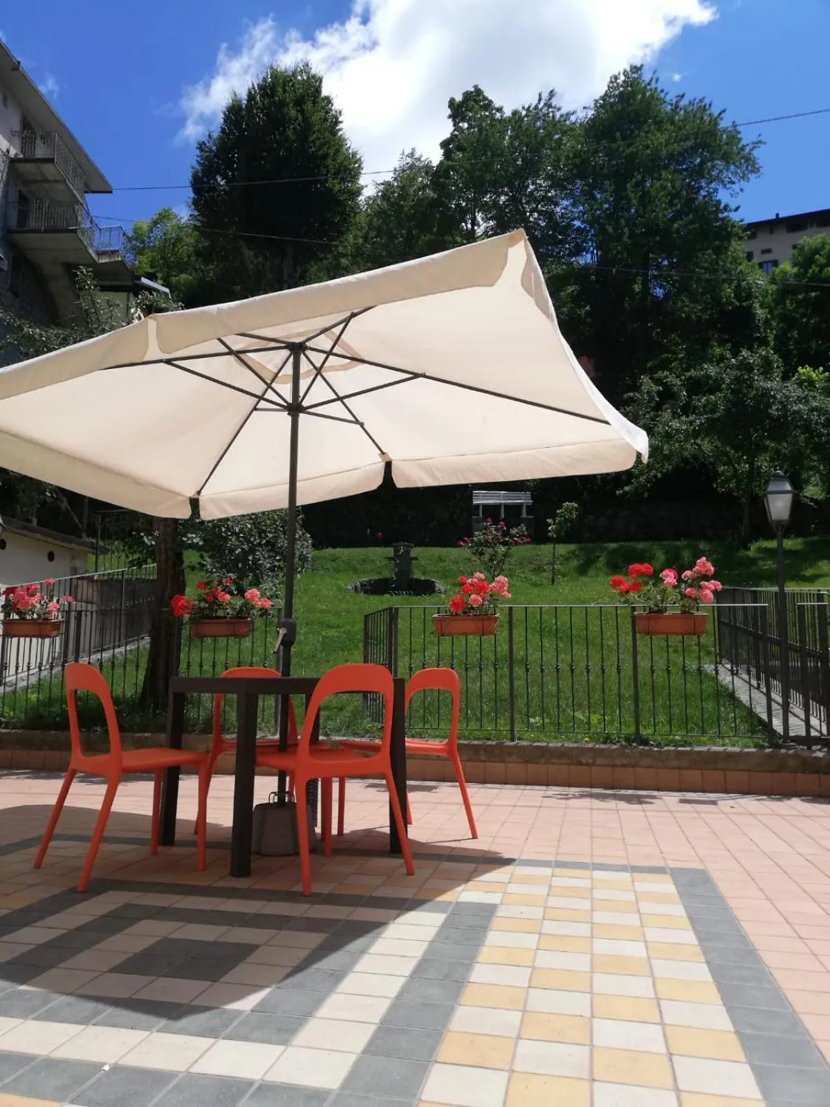 Balcony/Terrace in Hotel Bristol
