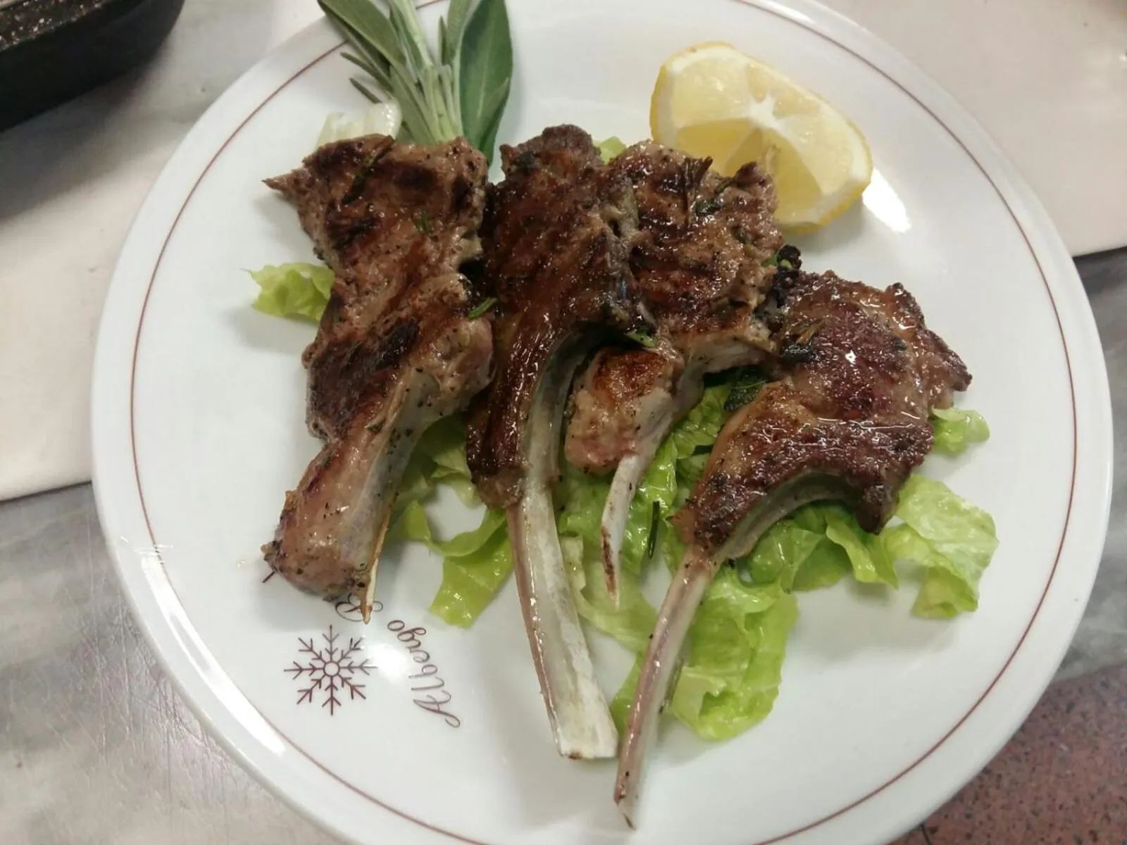 Food in Hotel Bristol