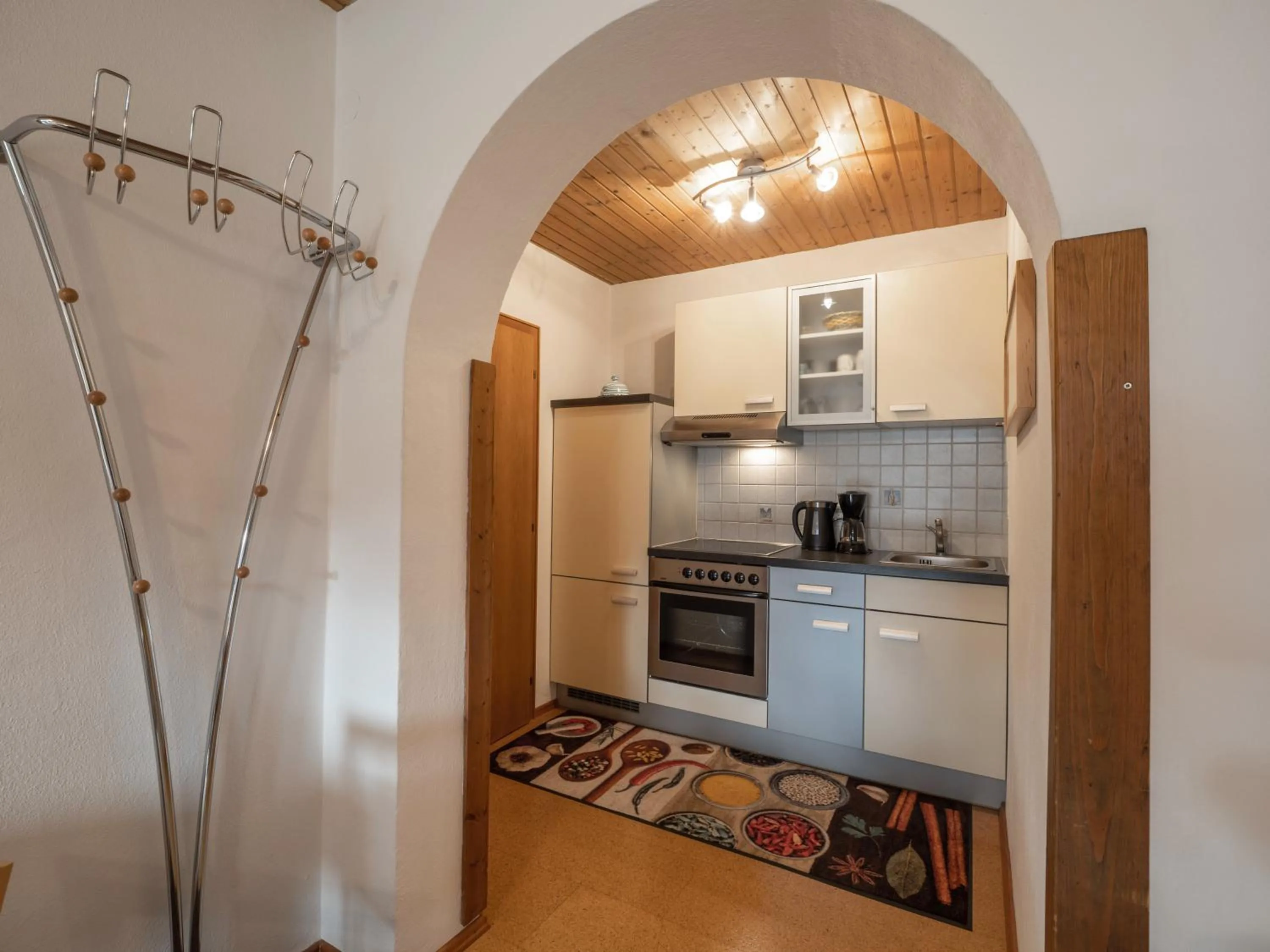 Kitchen or kitchenette in Landhaus Elfi