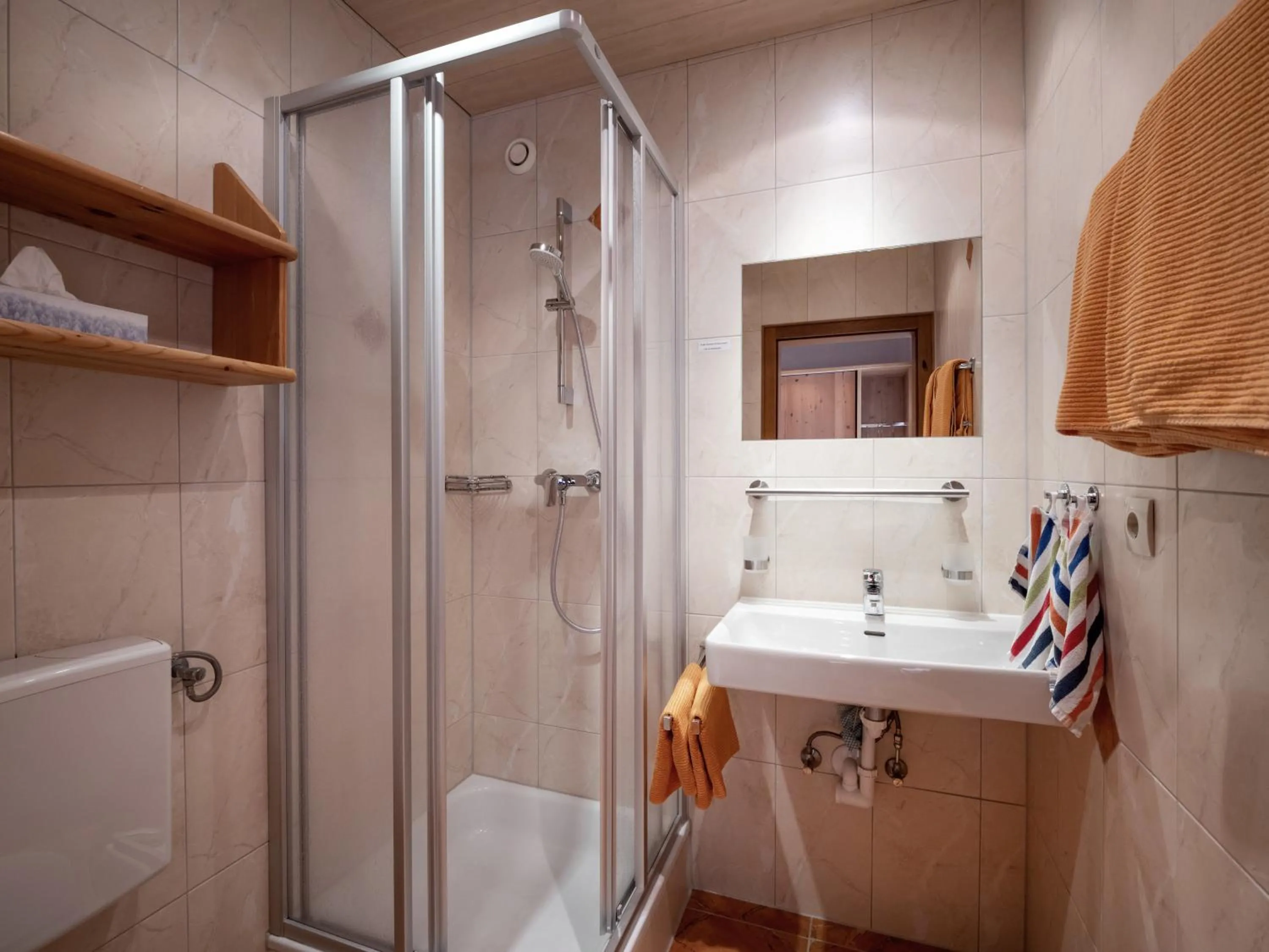 Shower in Landhaus Elfi