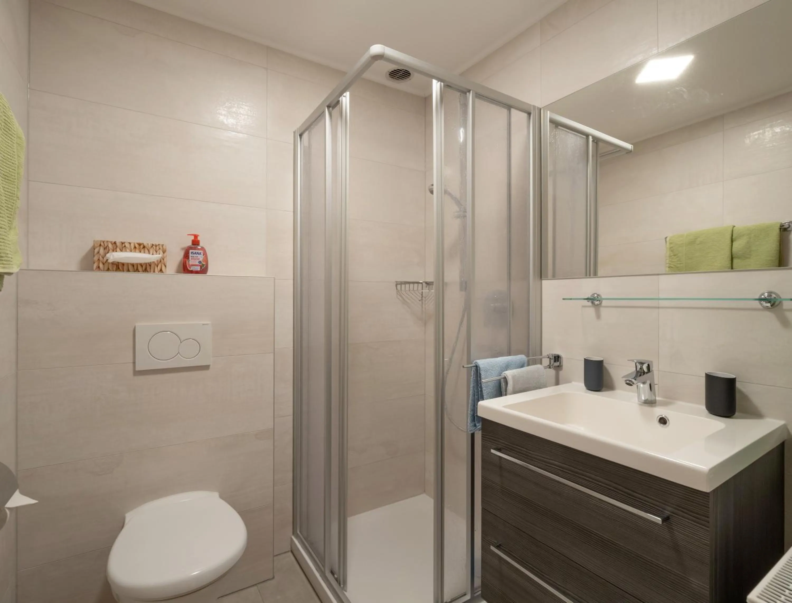 Shower in Landhaus Elfi