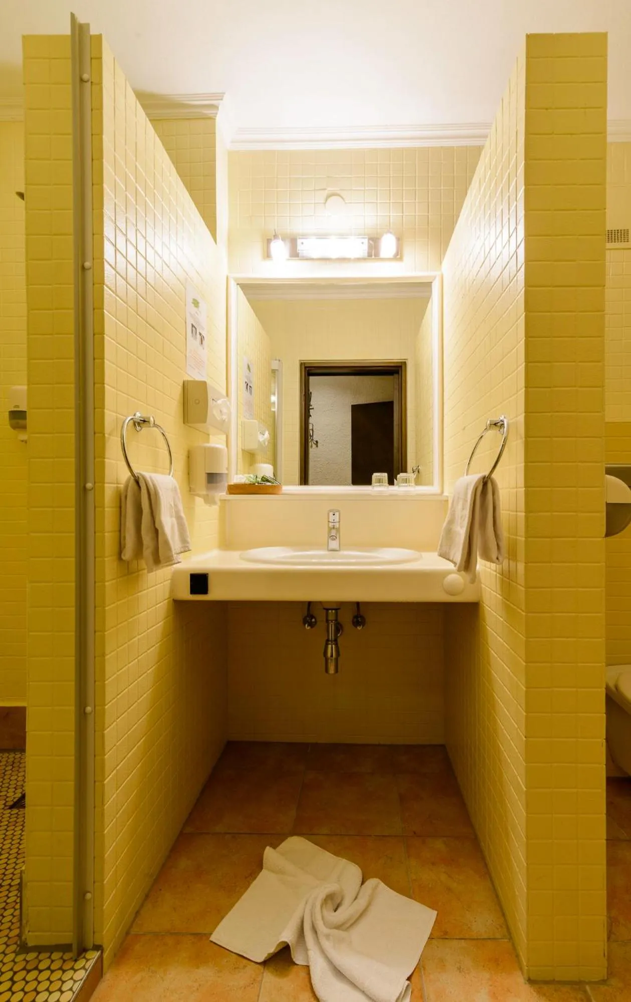 Bathroom in Hotel Försterhof lebe pur, genieße den Tag