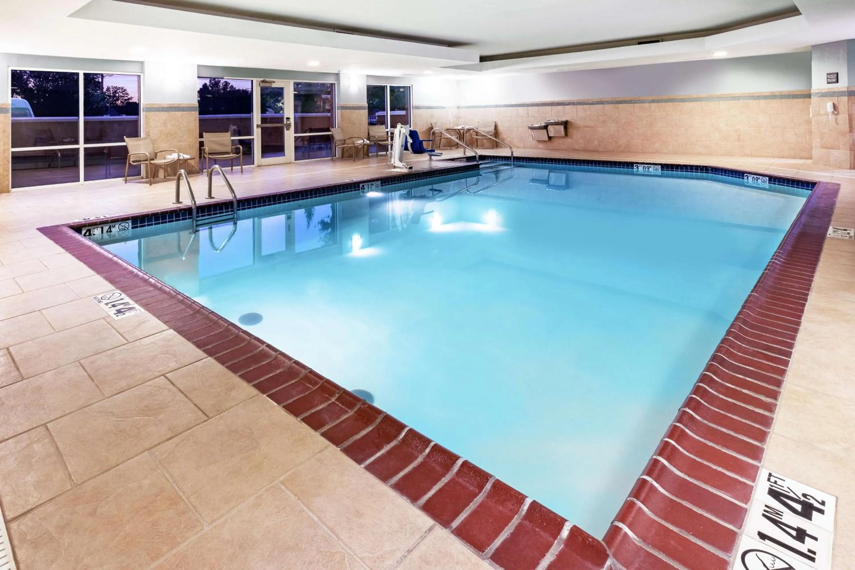 Pool view in Hampton Inn Miami, Oklahoma