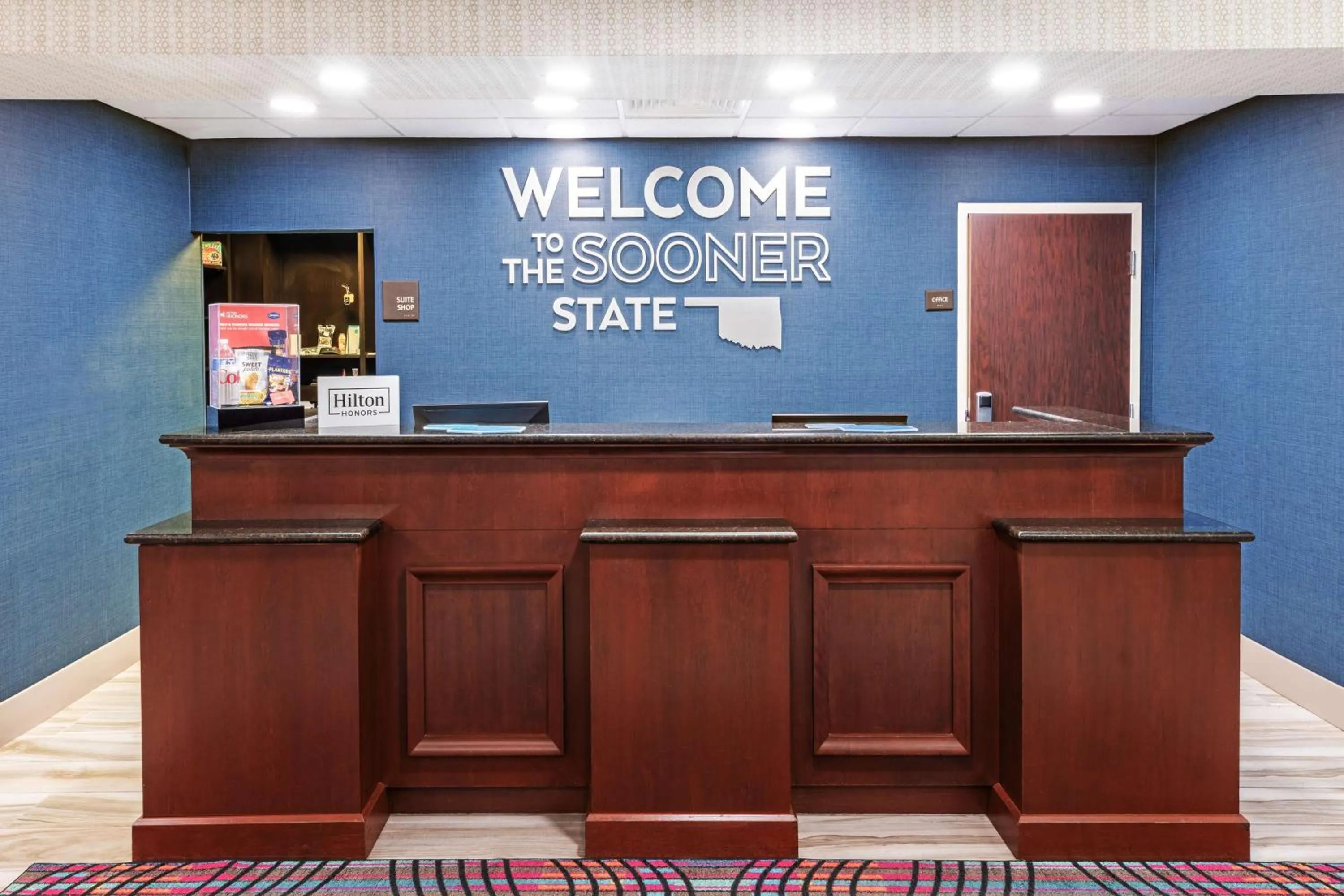 Lobby or reception in Hampton Inn Miami, Oklahoma