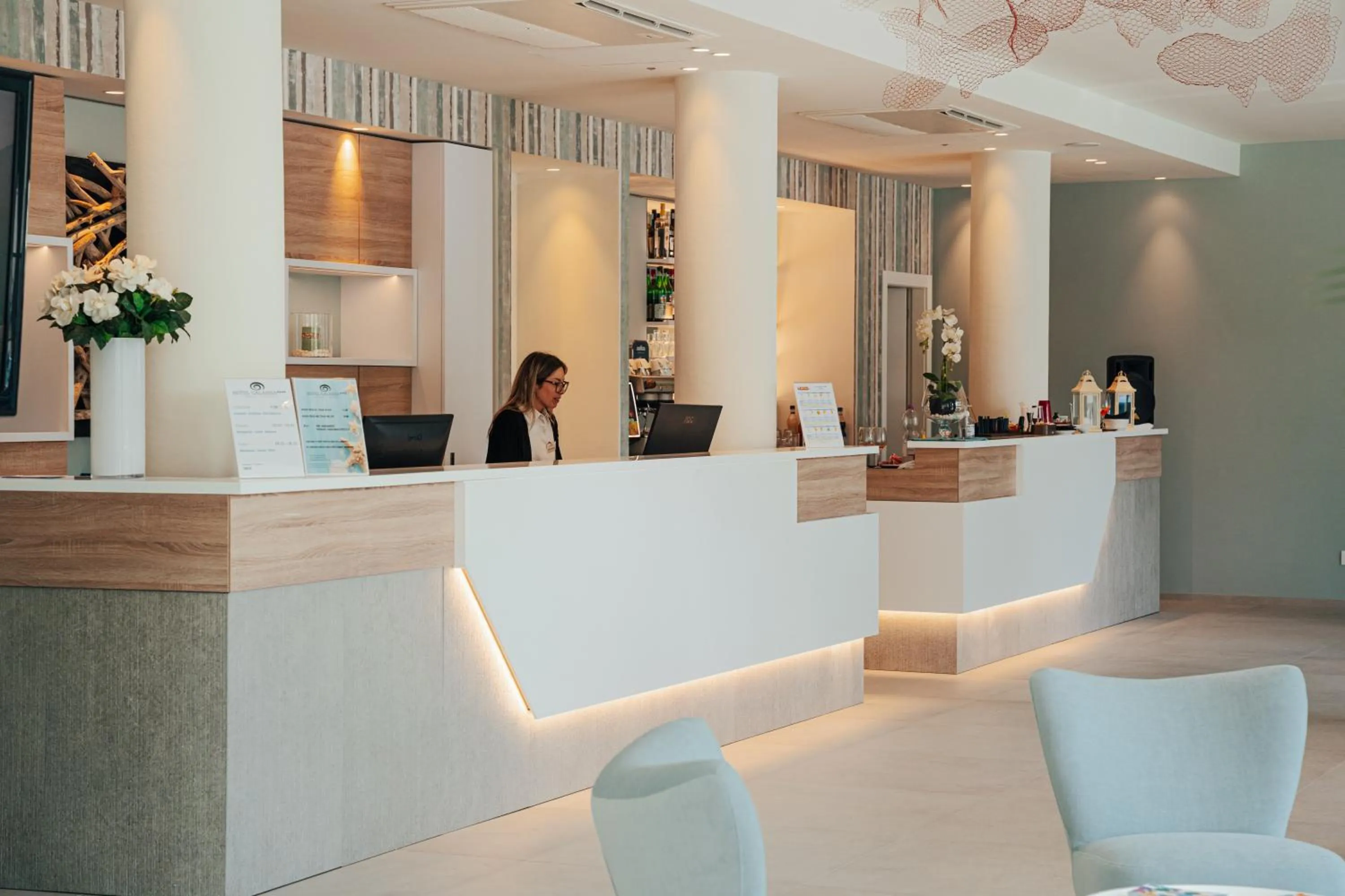 Lobby or reception in Hotel Galassia Suites & Spa
