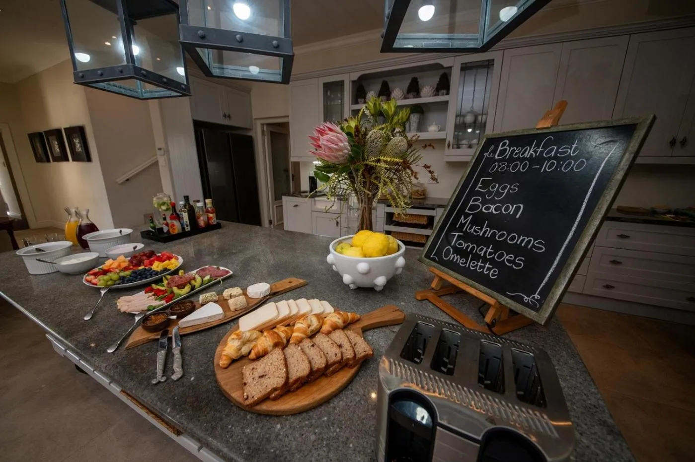 Kitchen or kitchenette in Maison d'Ail Guest House