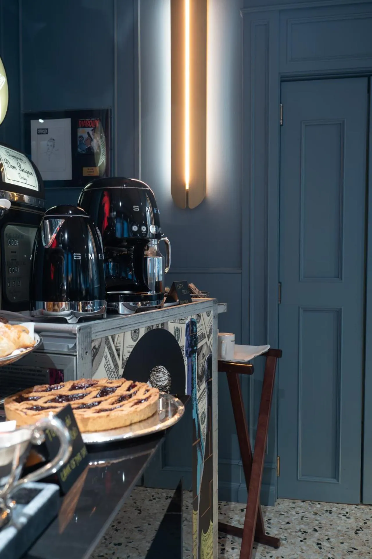 Buffet breakfast in The Glam Boutique Hotel & Apt