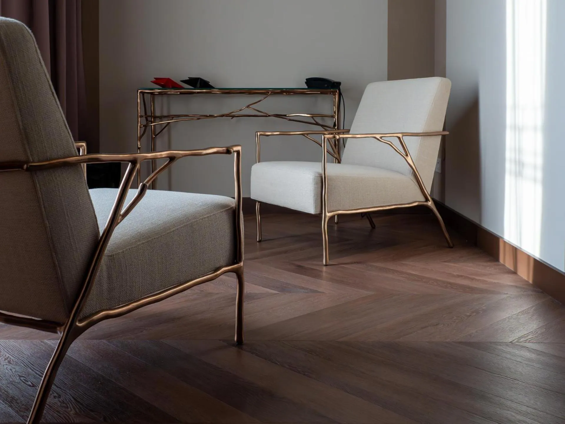 Living room in The Glam Boutique Hotel & Apt