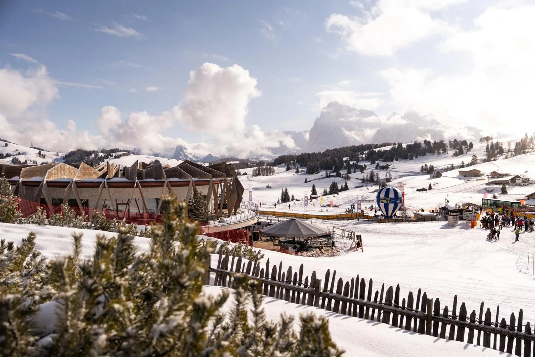 Property building in COMO Alpina Dolomites
