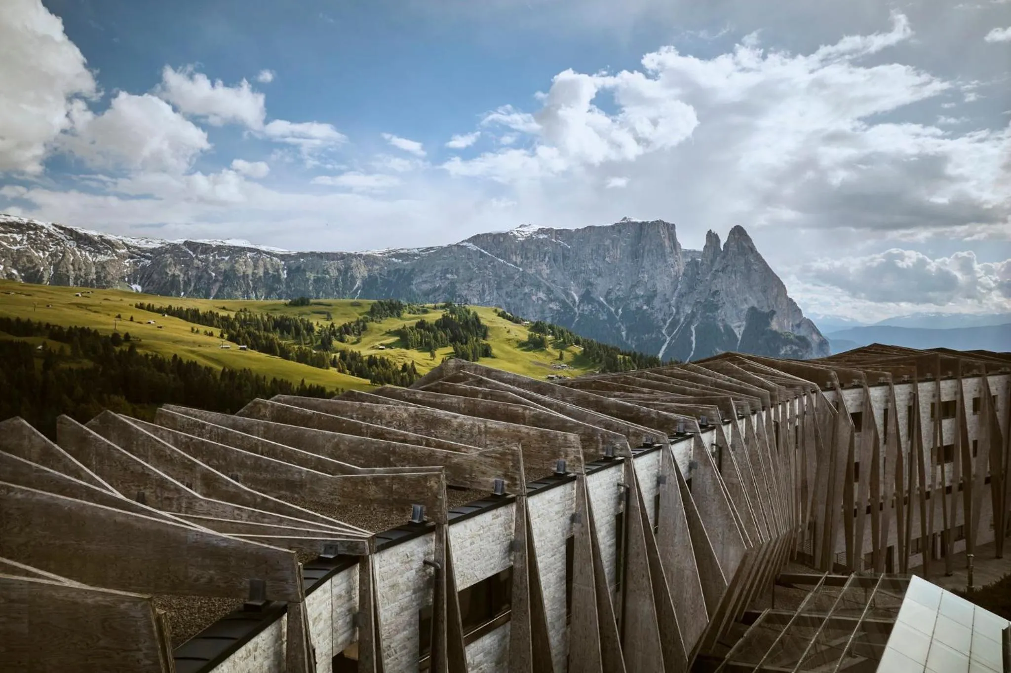 Property building in COMO Alpina Dolomites
