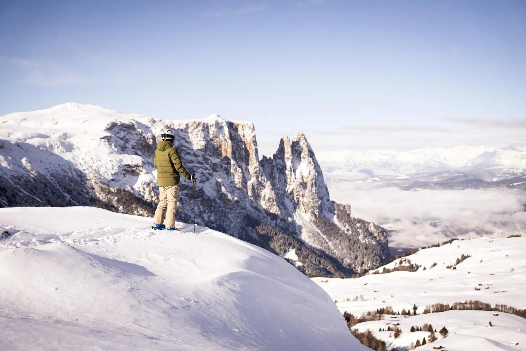 Skiing in COMO Alpina Dolomites
