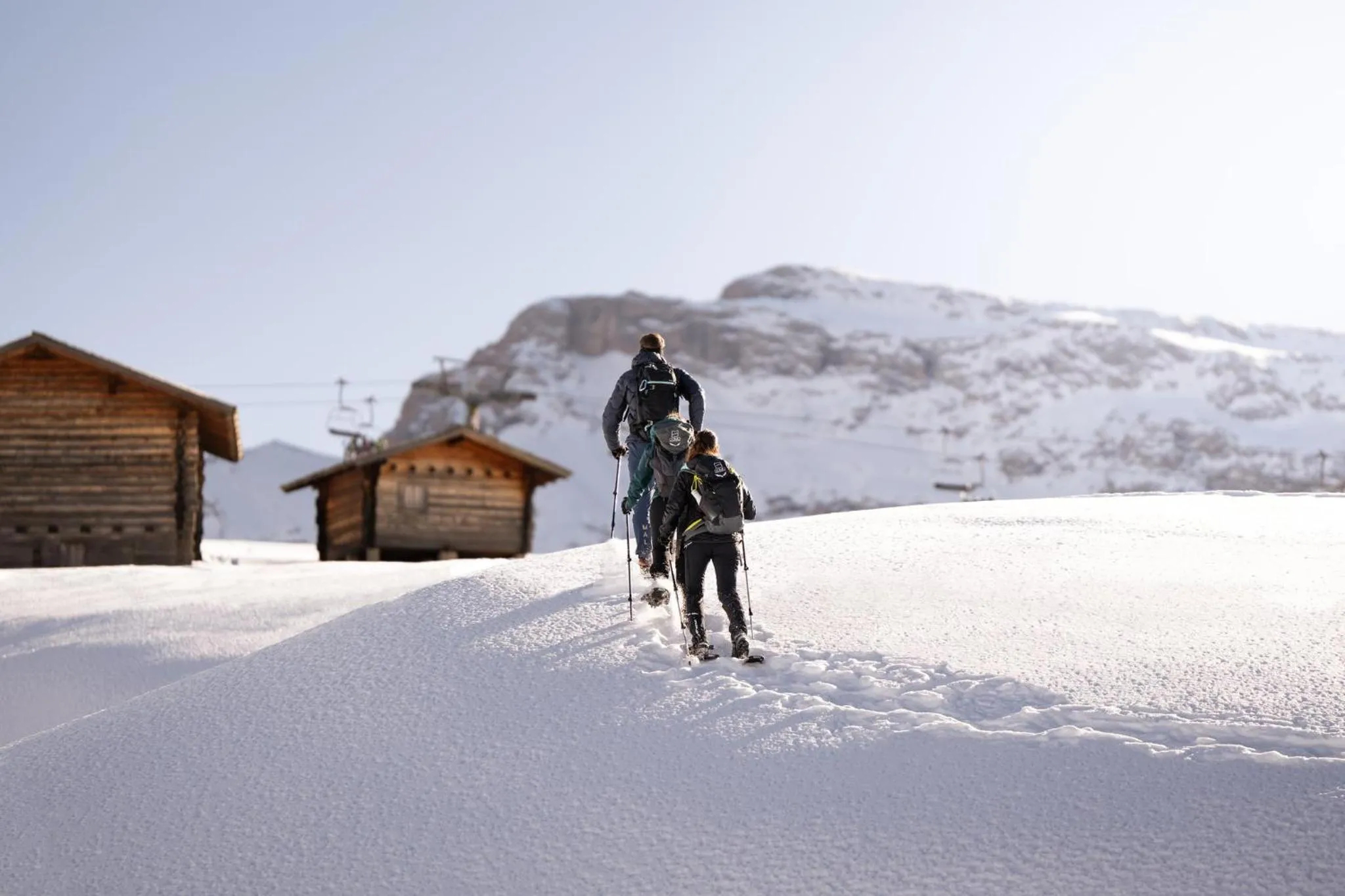 Skiing in COMO Alpina Dolomites