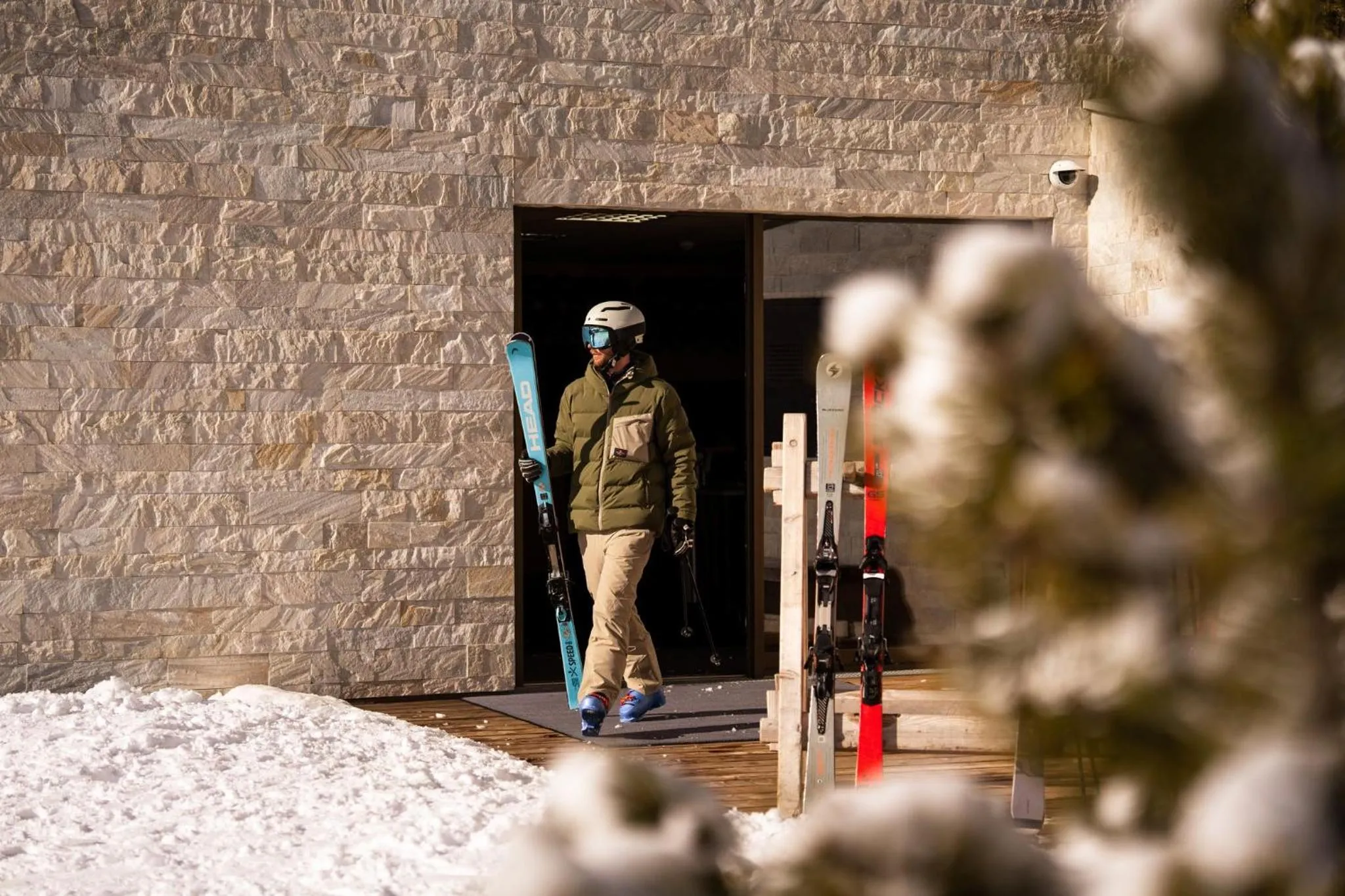 Skiing in COMO Alpina Dolomites