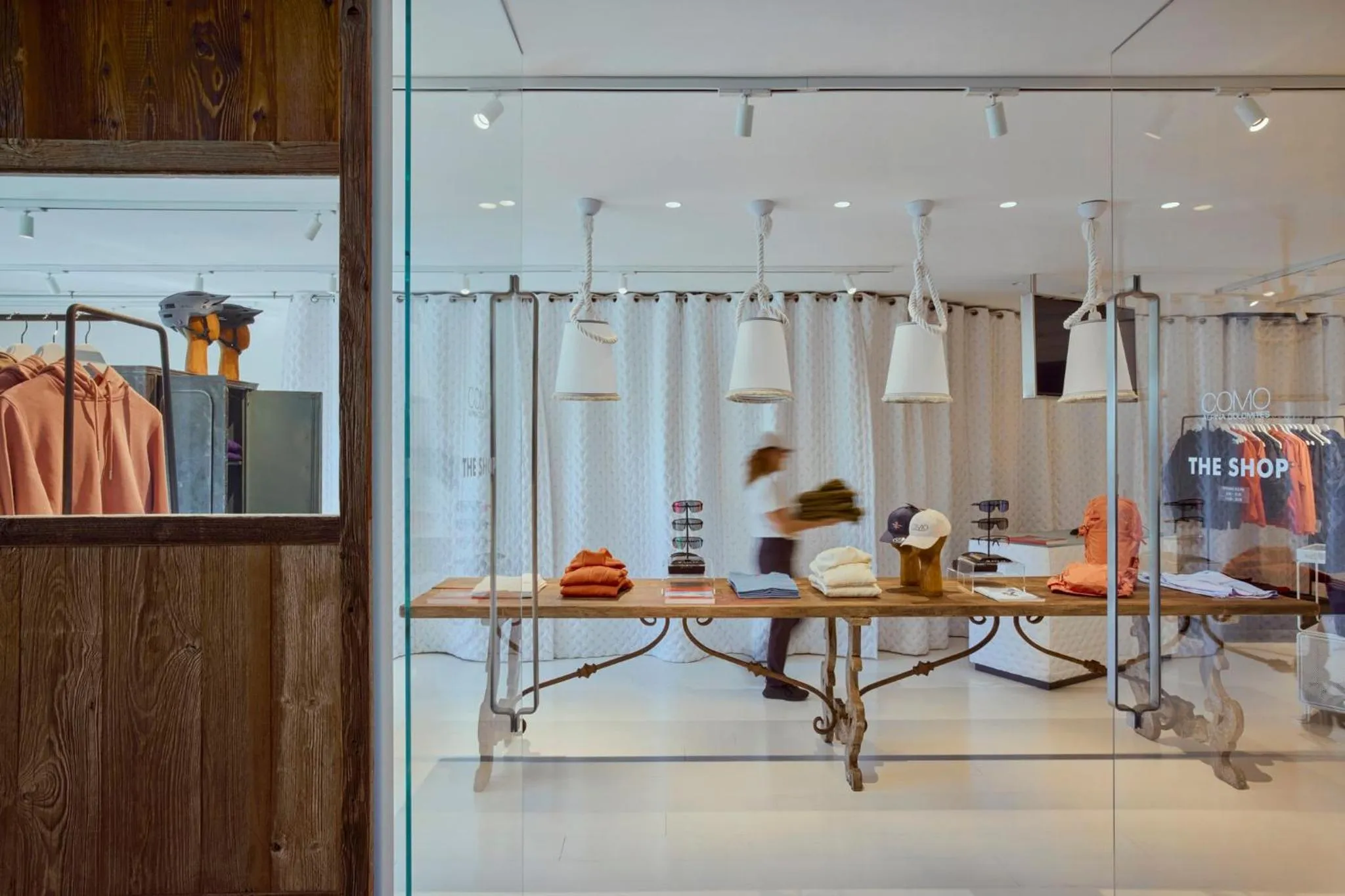 Shopping Area in COMO Alpina Dolomites