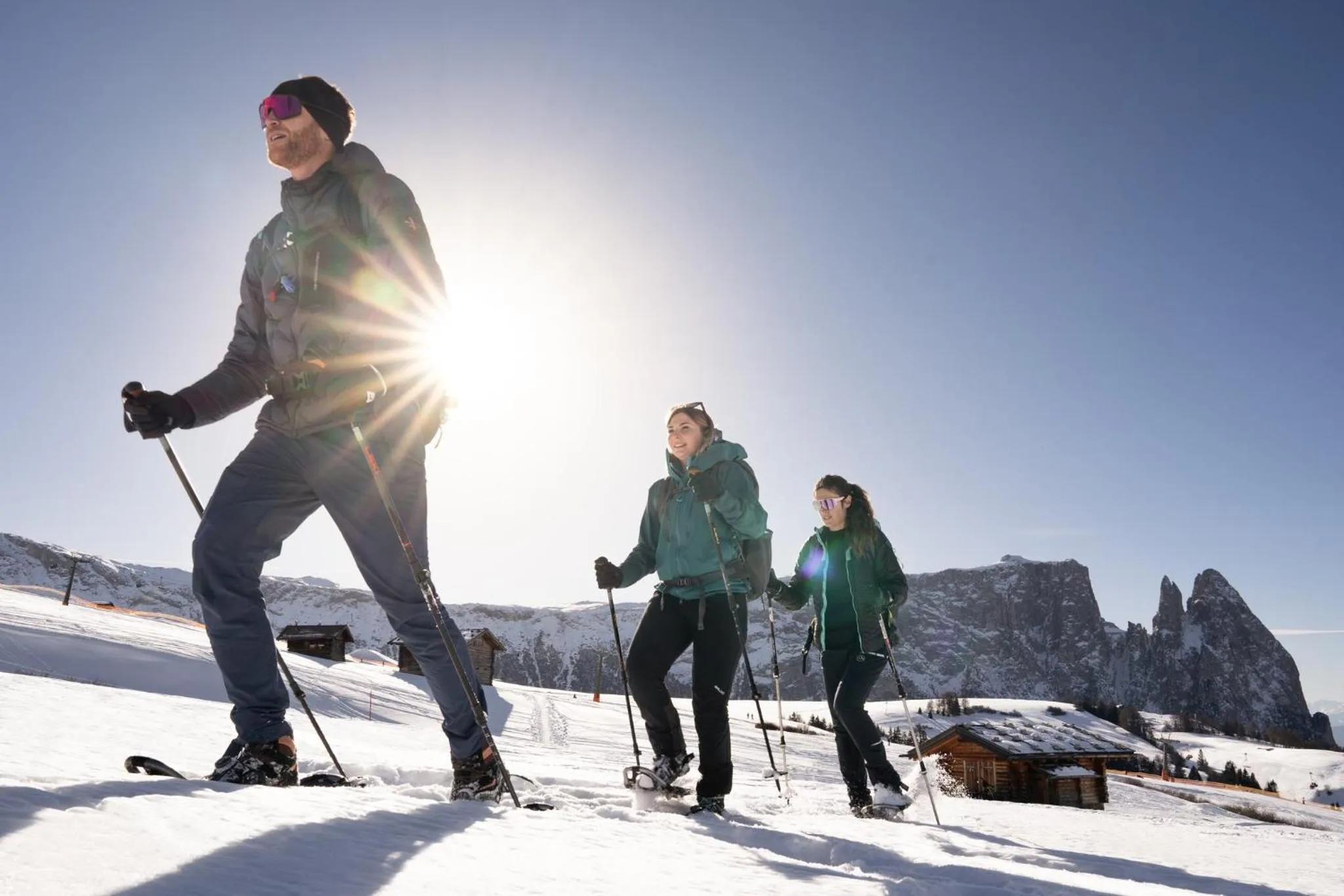 Skiing in COMO Alpina Dolomites