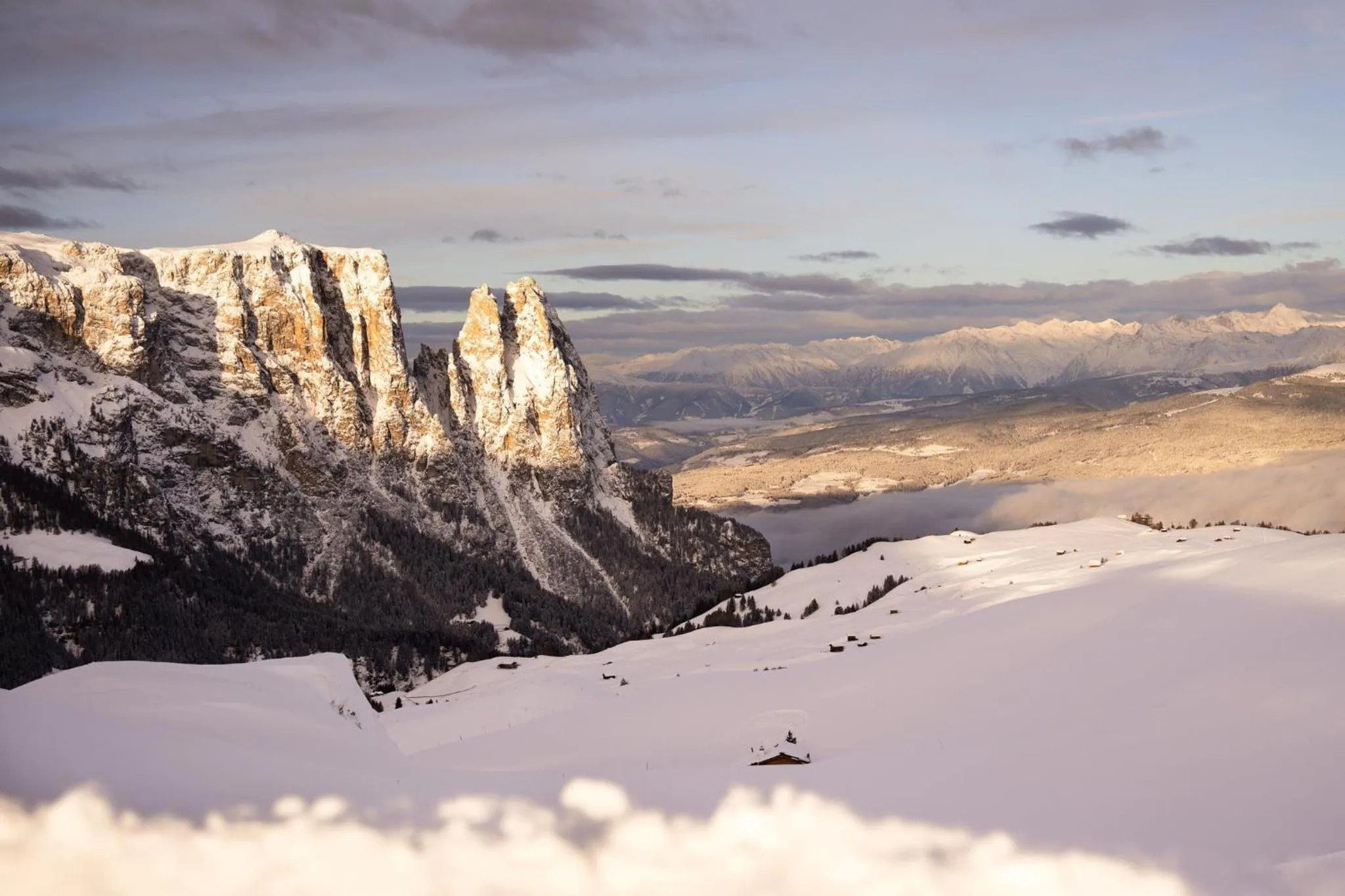 Skiing in COMO Alpina Dolomites