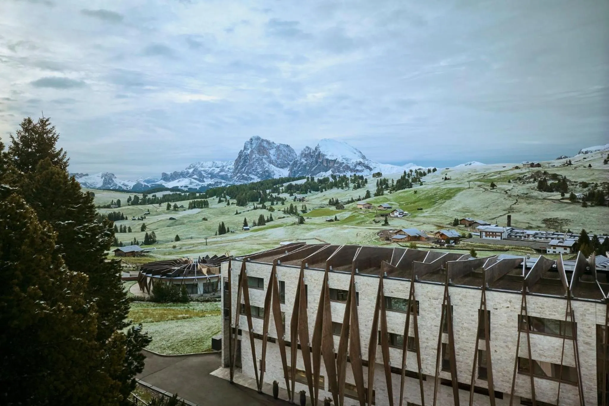 Property building in COMO Alpina Dolomites