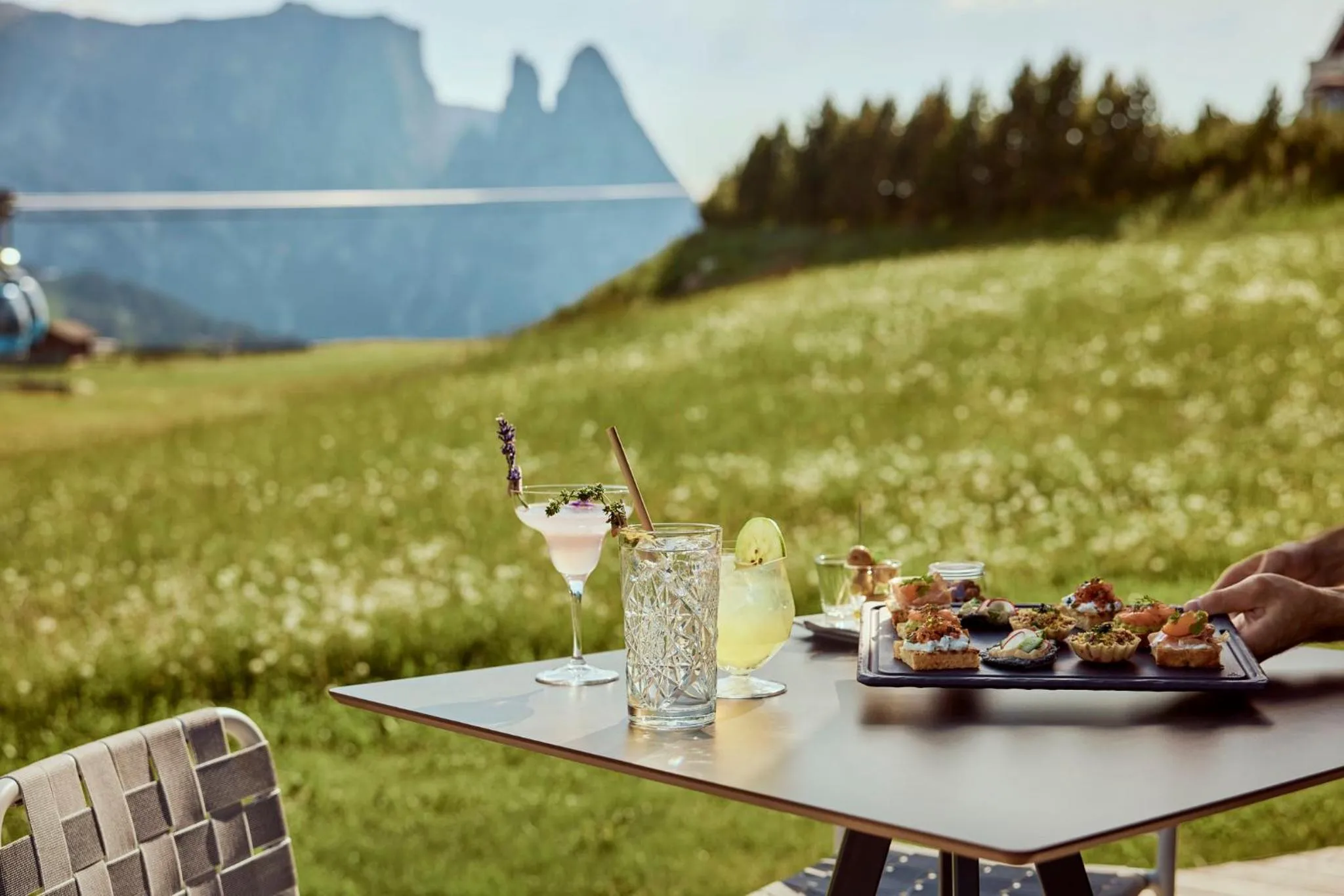 Restaurant/places to eat in COMO Alpina Dolomites