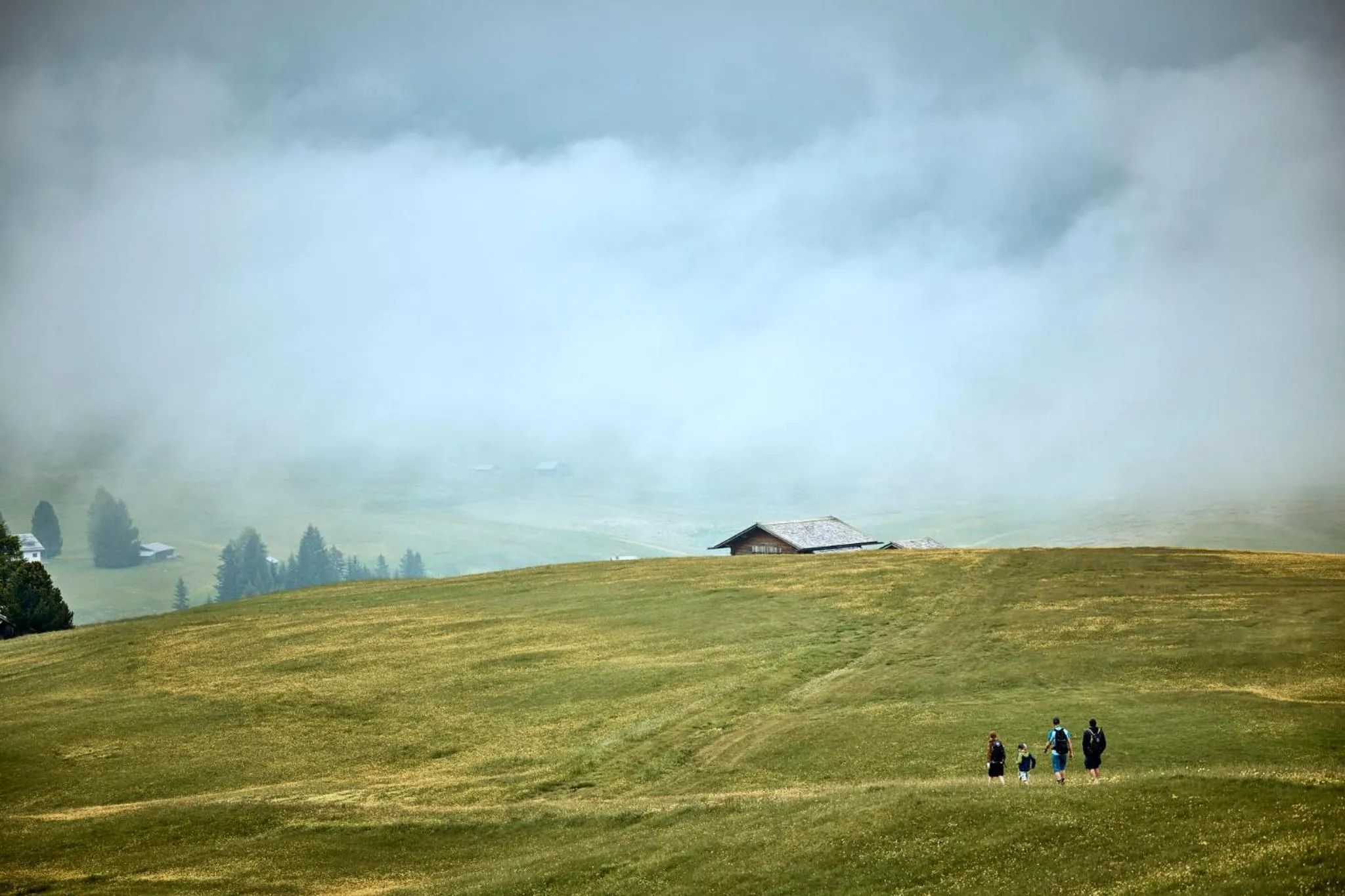 Swimming pool in COMO Alpina Dolomites