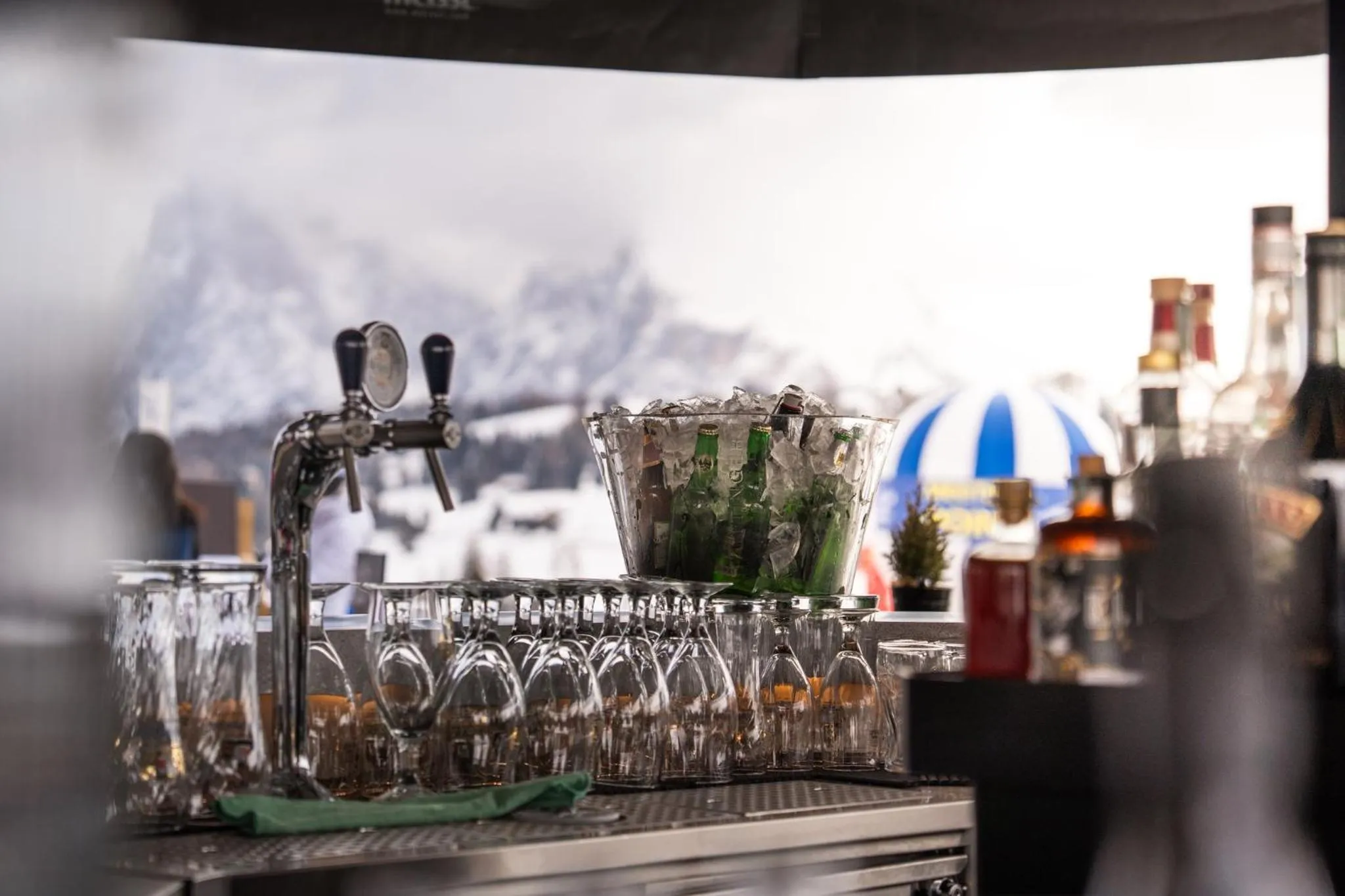 Balcony/Terrace in COMO Alpina Dolomites