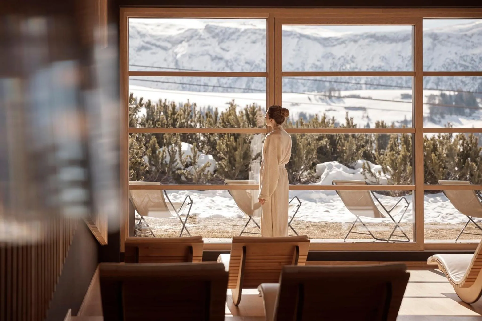 Spa and wellness centre/facilities in COMO Alpina Dolomites