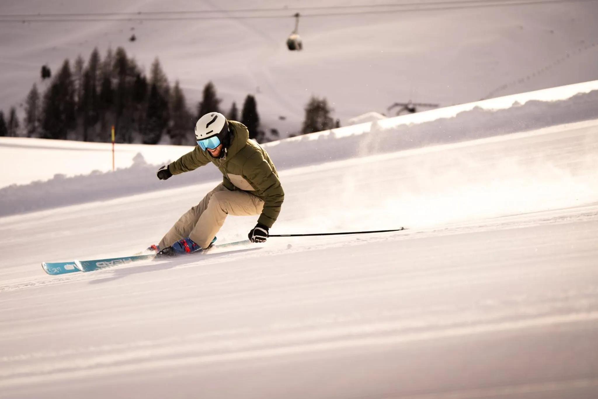 Skiing in COMO Alpina Dolomites