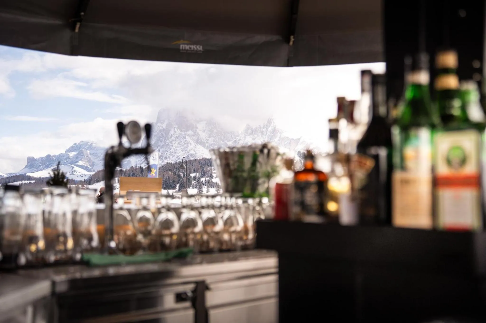 Balcony/Terrace in COMO Alpina Dolomites